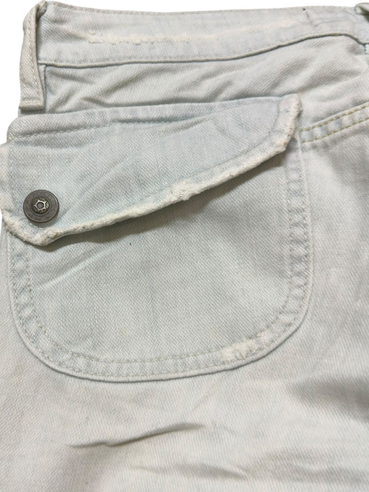 Earl Jeans Vintage Earl Jeans Flare Bootcut Faded Distressed Denim Size US 28 / EU 44 - 6 Thumbnail