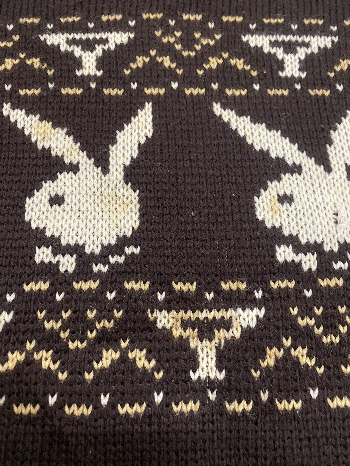 Playboy Playboy Trademark Bunny Logo Knitwear Size US S / EU 44-46 / 1 - 9 Thumbnail