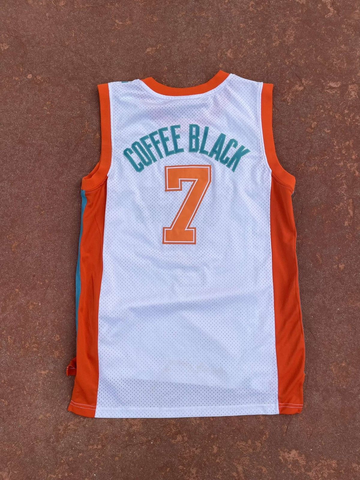 Mitchell & Ness Vintage Y2K Flint Tropics Will Ferrel Coffee Black Jersey Size US L / EU 52-54 / 3 - 2 Thumbnail