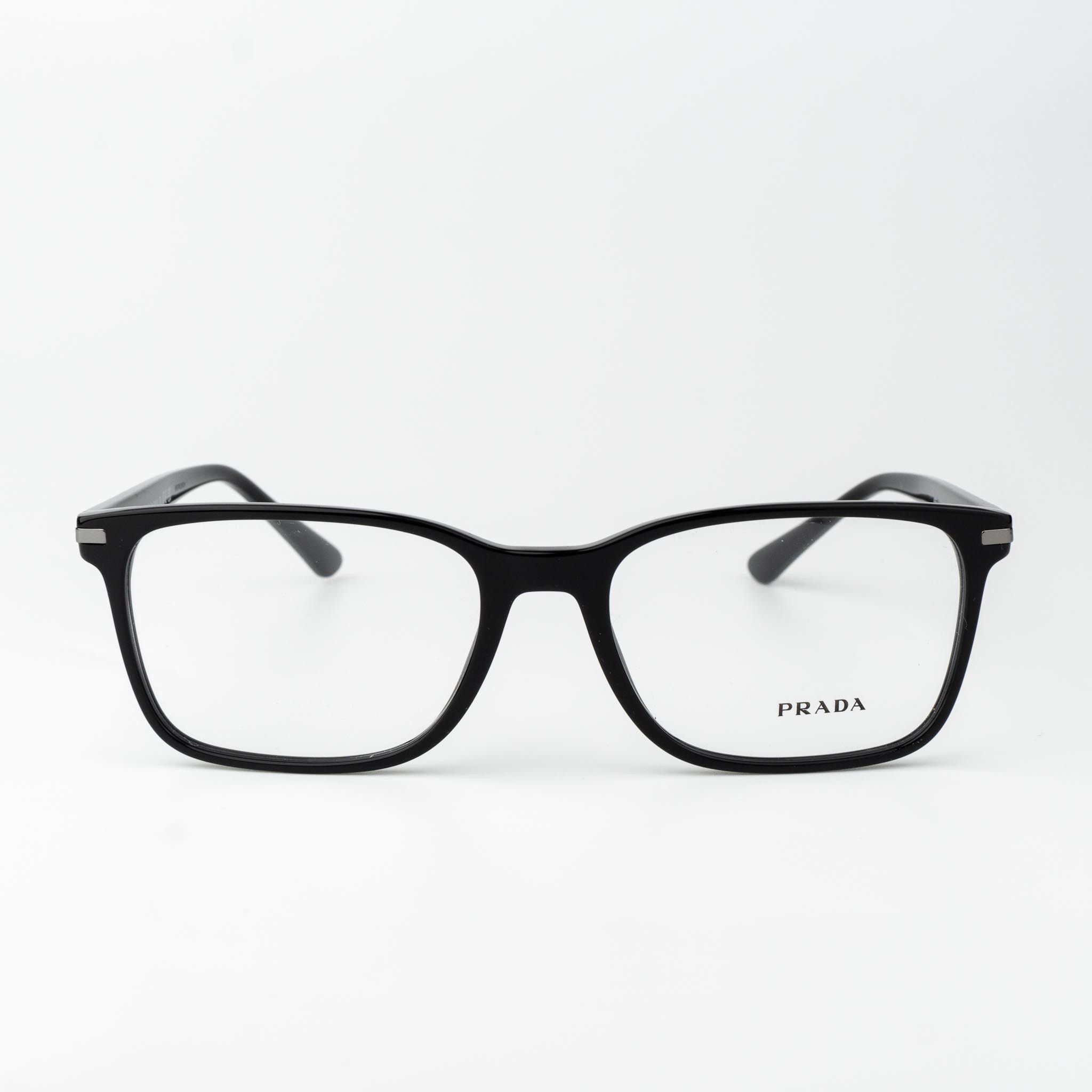 Prada Prada Men Eyeglasses Black Square PR14WV 1AB1O1 BRAND NEW Size ONE SIZE - 2 Thumbnail