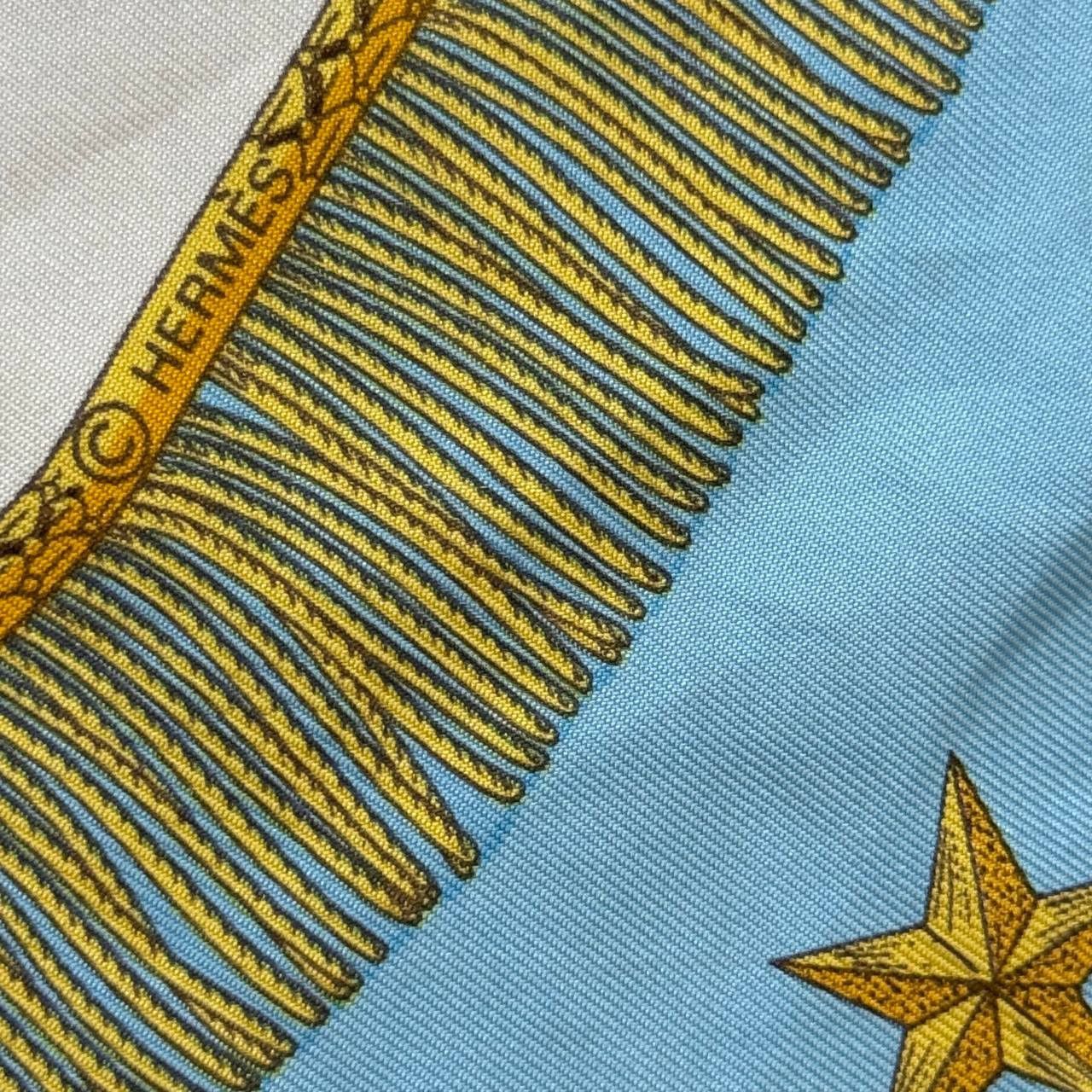 Hermes Hermes “Poste et Cavalerie” by J. Metz Silk Scarf Size ONE SIZE - 6 Thumbnail
