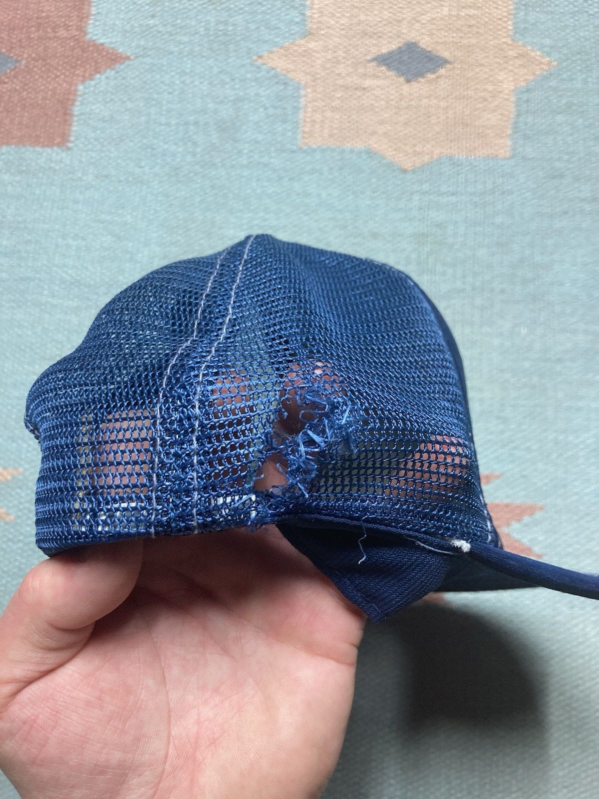 Vintage Vtg 80s trucker hat Oddfellows SnapBack adjustable Freemason Size ONE SIZE - 4 Thumbnail