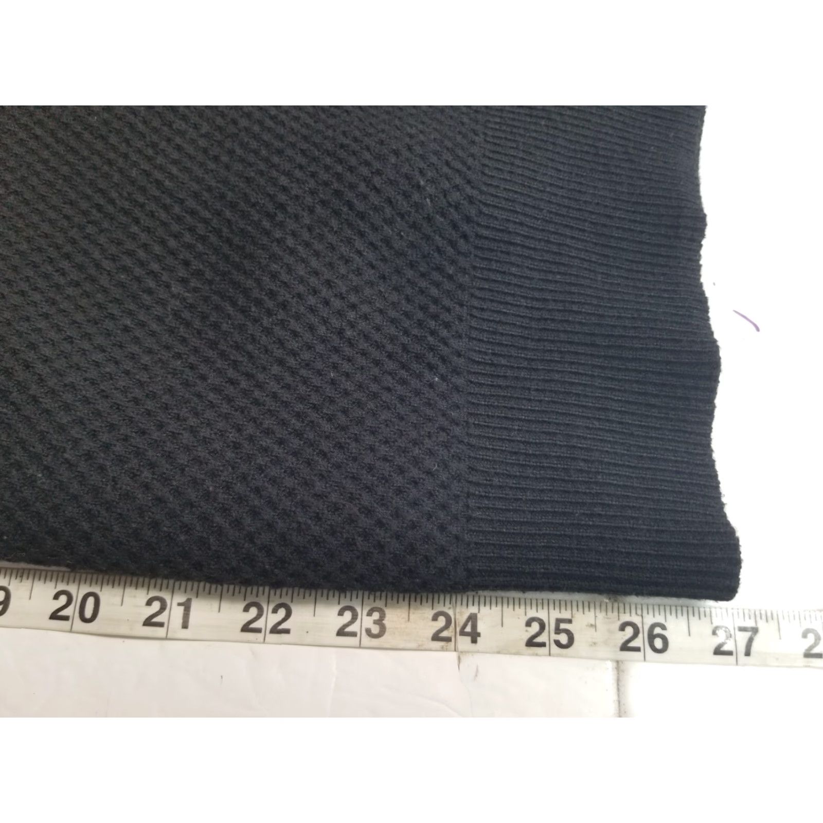 Athleta Athleta Shirt Women Black Long Sleeve Round Neck Pullover Knit Lightweight Slit Vacation: Activewear, Casual, Size L, Regular Fit Size L / US 10 / IT 46 - 6 Thumbnail