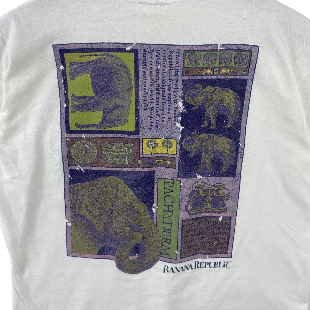 Banana Republic × Vintage Pick!! Vtg BANANA REPUBLIC Top Tee Tshirt Size US S / EU 44-46 / 1 - 10 Thumbnail