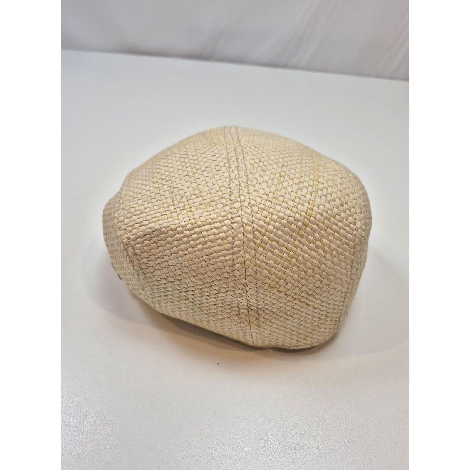 Vintage Göttmann Hat Flat Cap L Beige Straw Lined Lightweight Mens Cap Size ONE SIZE - 2 Thumbnail