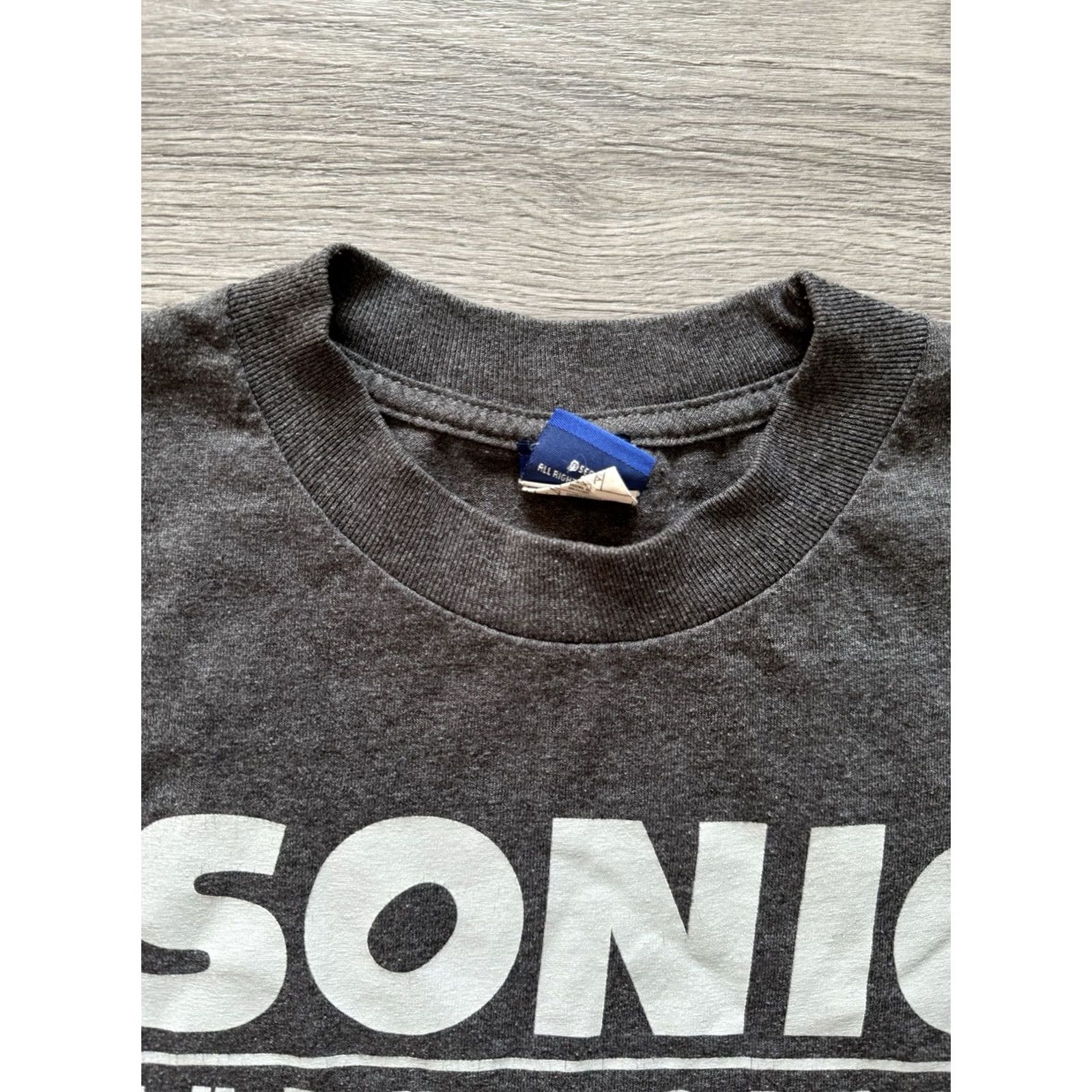 Vintage VINTAGE Sonic THE HEDGEHOG SEGA Video Games T-shirt Grey Men’s SMALL Shirt Mens Small Gray Sonic the Hedgehog 2000s Size US S / EU 44-46 / 1 - 6 Thumbnail