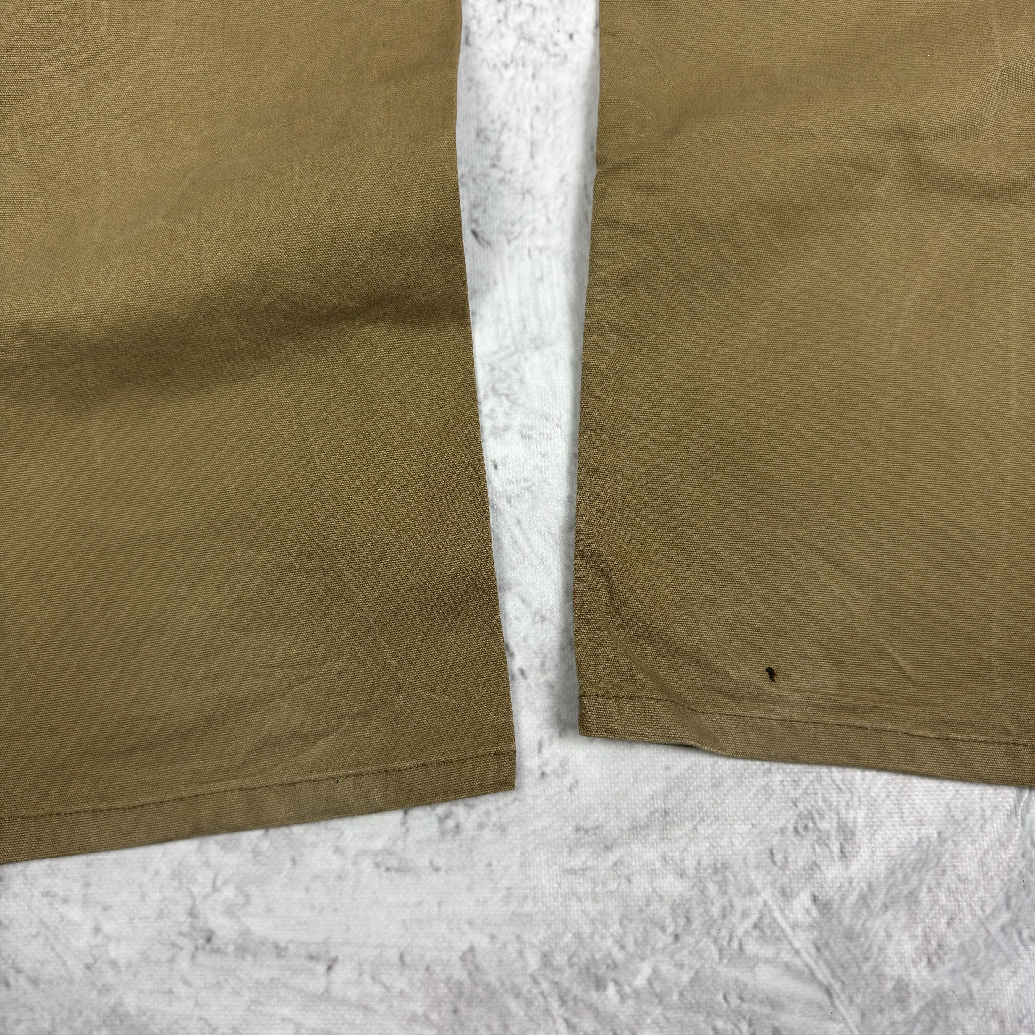 Carhartt Carhartt Women's Beige Cotton Stretch Straight Crawford Pant Size 32" / US 10 / IT 46 - 7 Thumbnail