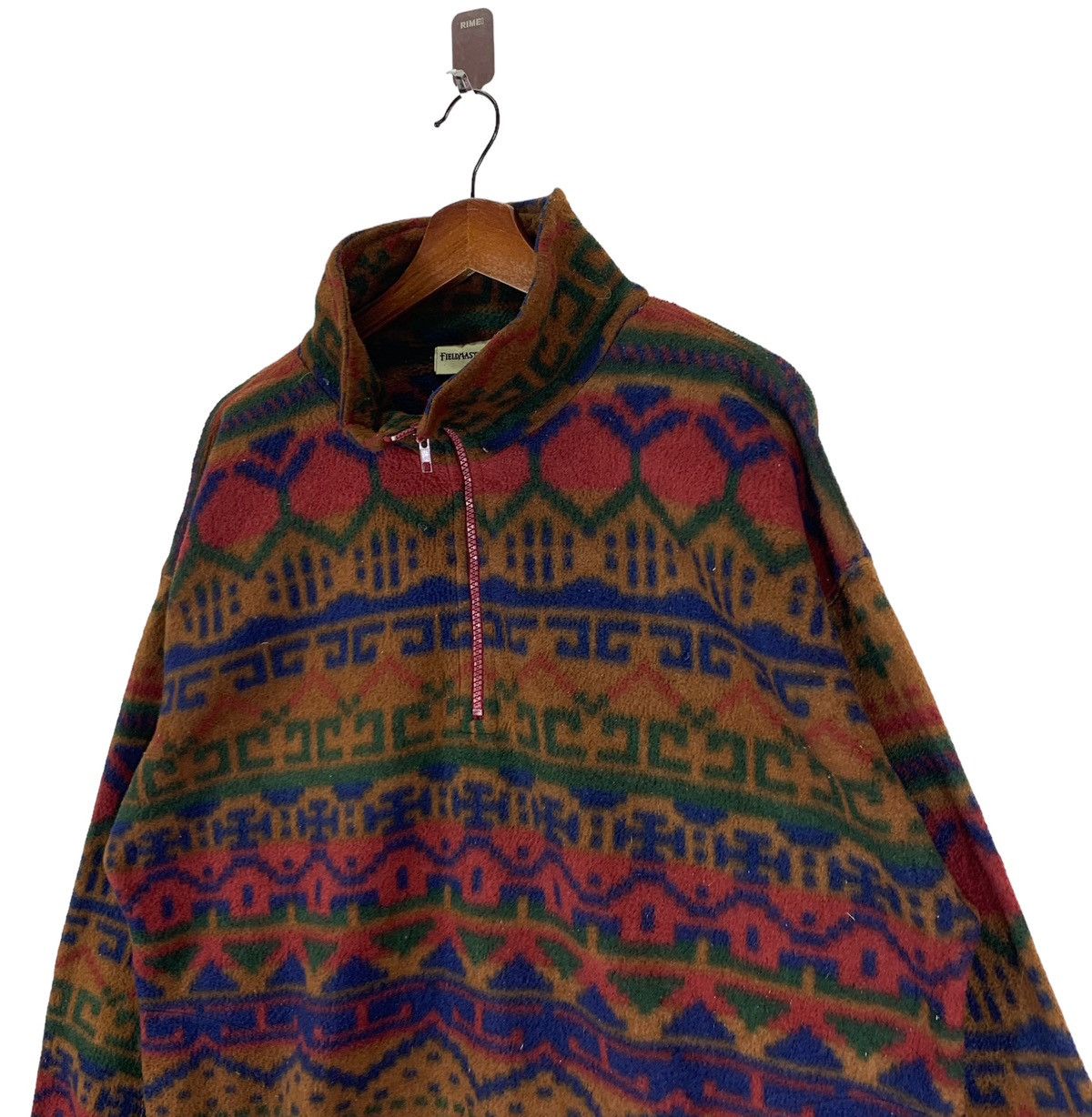 Fieldmaster × Native 🔥🔥VINTAGE FIELD MASTER NATIVE AMERICAN FLEECE SWEATER Size US M / EU 48-50 / 2 - 3 Thumbnail