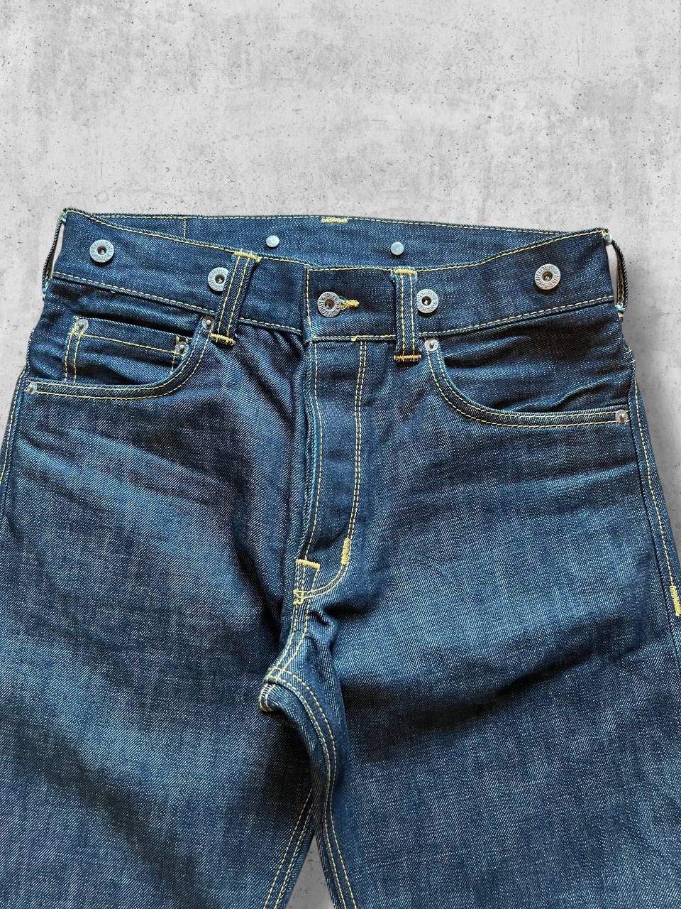 Vintage Pike Brothers SELVEDGE Roamer Pant Wide Long denim jeans 36 Size US 36 / EU 52 - 8 Thumbnail