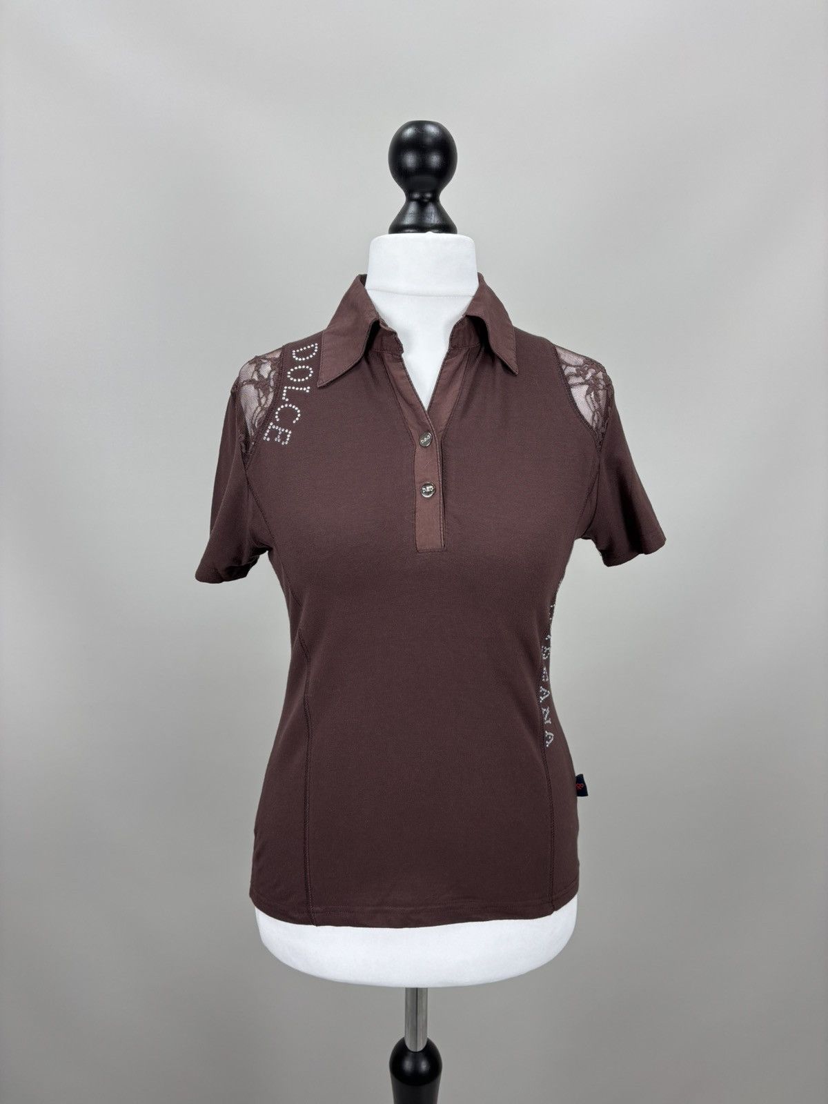 Dolce & Gabbana Womens vintage t shirt Dolce Gabbana Y2k Size S/M Size S / US 4 / IT 40 - 1 Thumbnail