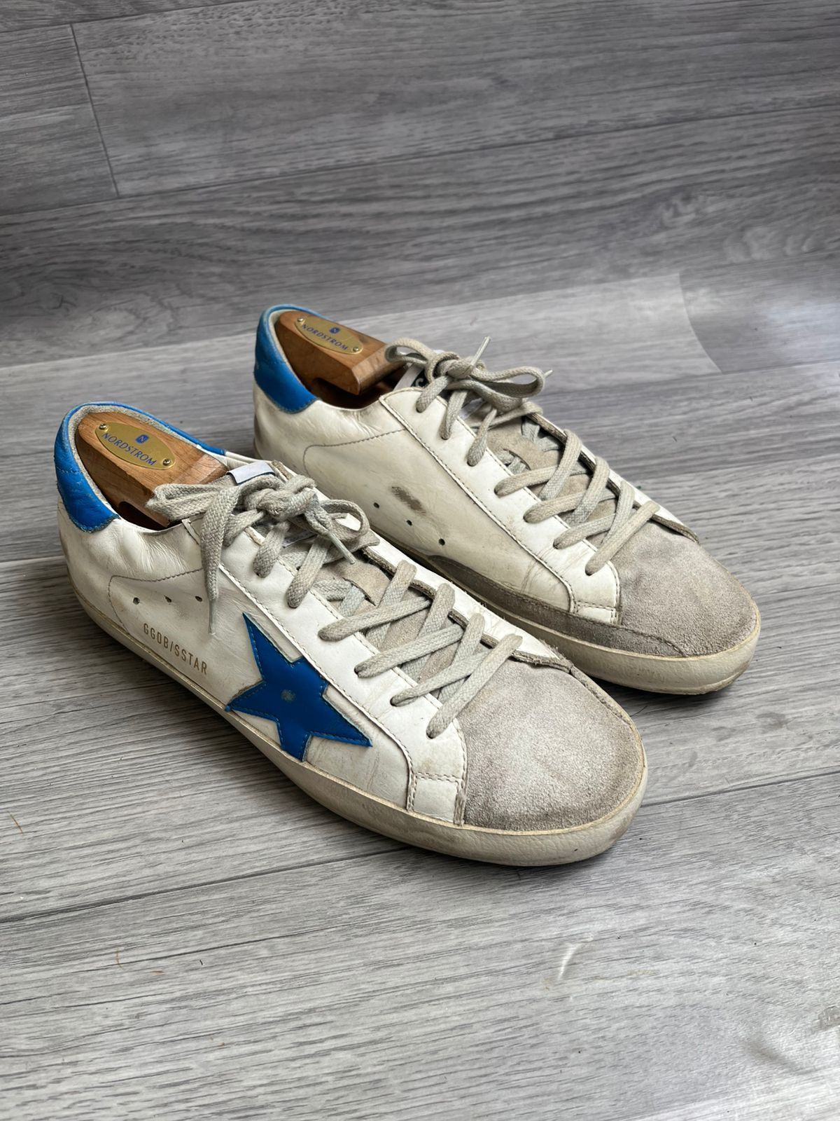 Golden Goose Golden Goose Superstar Distressed Low Top Sneakers Sz 41 Size US 8 / EU 41 - 1 Thumbnail