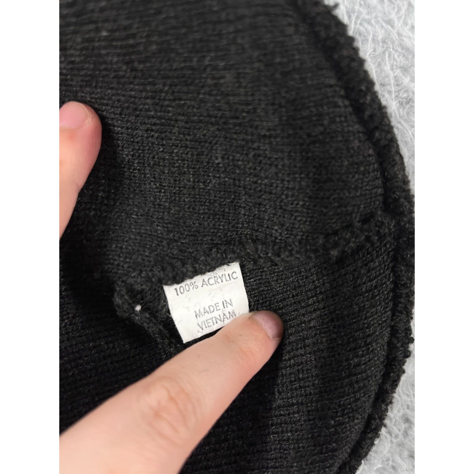 Logo 7 Promo Headwear Beanie Womens One Size Black Logo Knit 100% Acrylic Snow Ski Size ONE SIZE - 7 Thumbnail