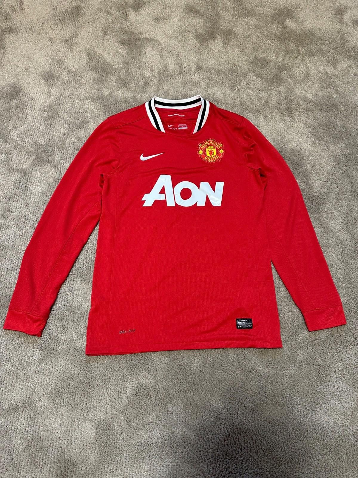 Nike Nike Manchester United 2011/12 Long Sleeve Home shirt jerse Size US S / EU 44-46 / 1 - 1 Thumbnail