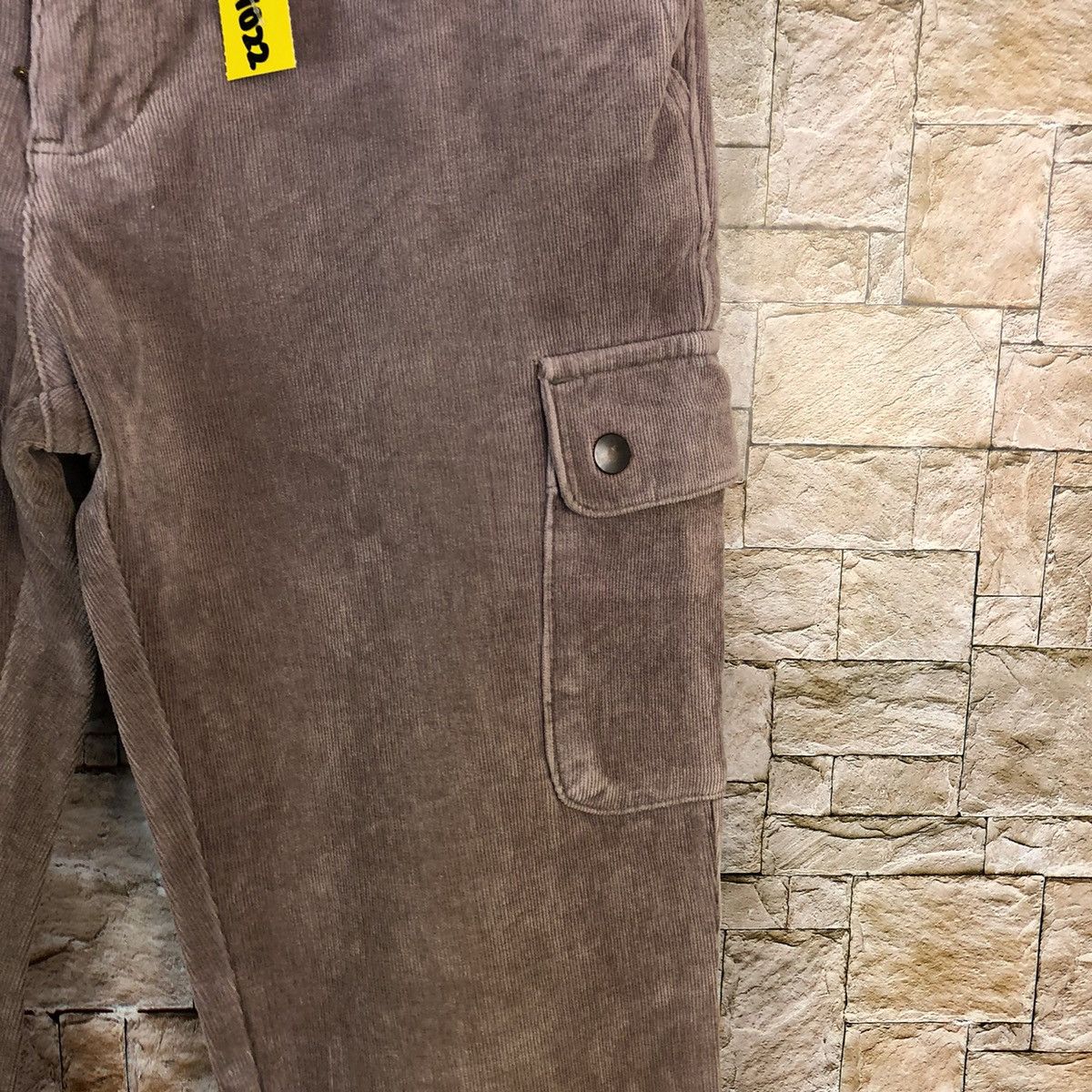 Japanese Brand Drug Store Purple Conduroy Pants #A1022 Size 26" / US 2 / IT 38 - 10 Thumbnail