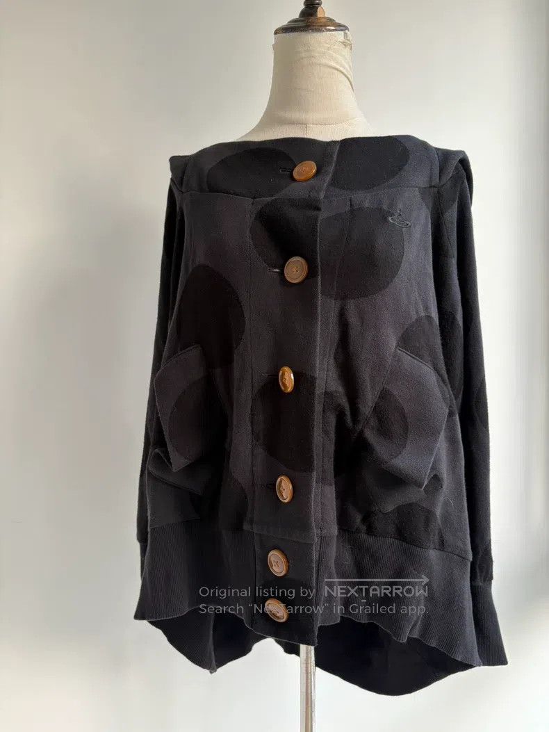 Vivienne Westwood Vivienne Westwood Vintage grayish black polka dot witch ho Size M / US 6-8 / IT 42-44 - 4 Thumbnail