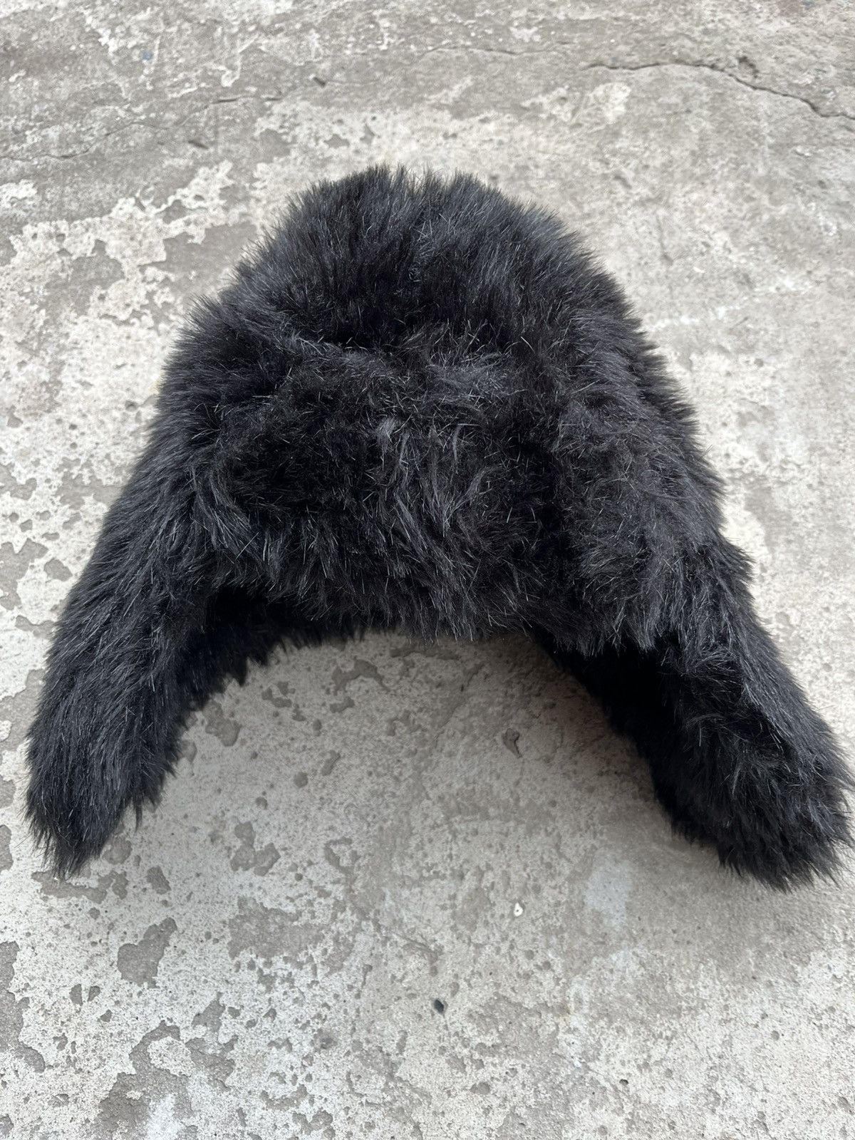 Hysteric Glamour × If Six Was Nine × Japanese Brand 90s Japanese Fur Faux Fuzzy Trapper Mohair Ushanka Hat Y2K Size ONE SIZE - 2 Thumbnail