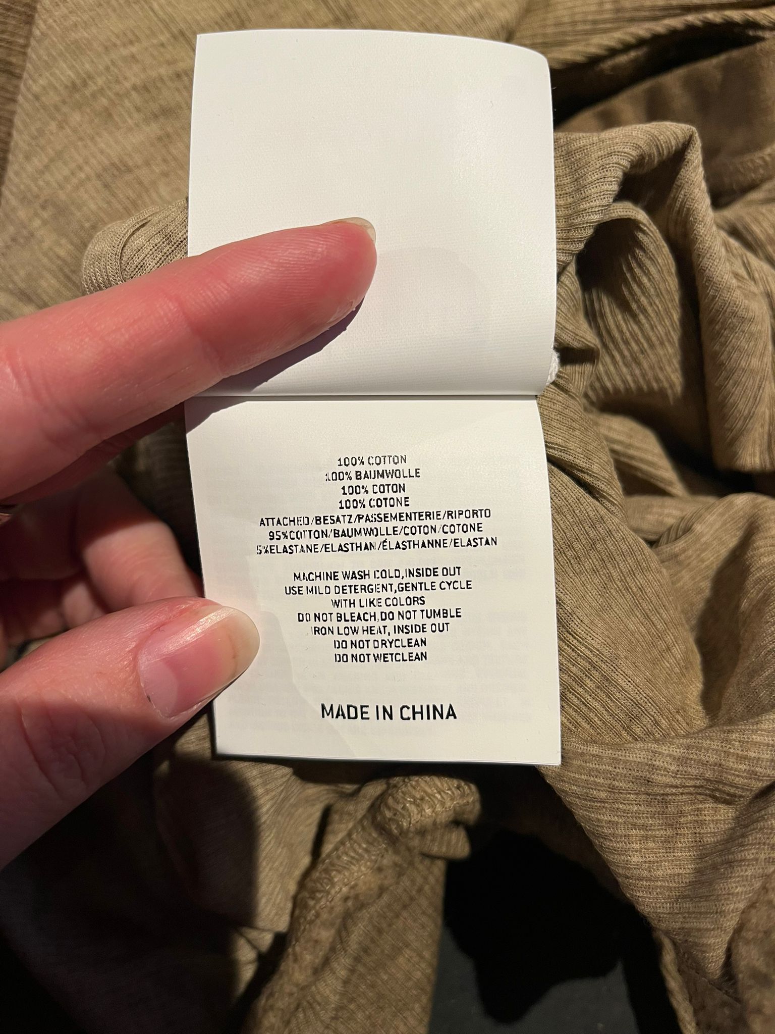 Rundholz Shirt Camel Cloud Size XS / US 0-2 / IT 36-38 - 6 Thumbnail