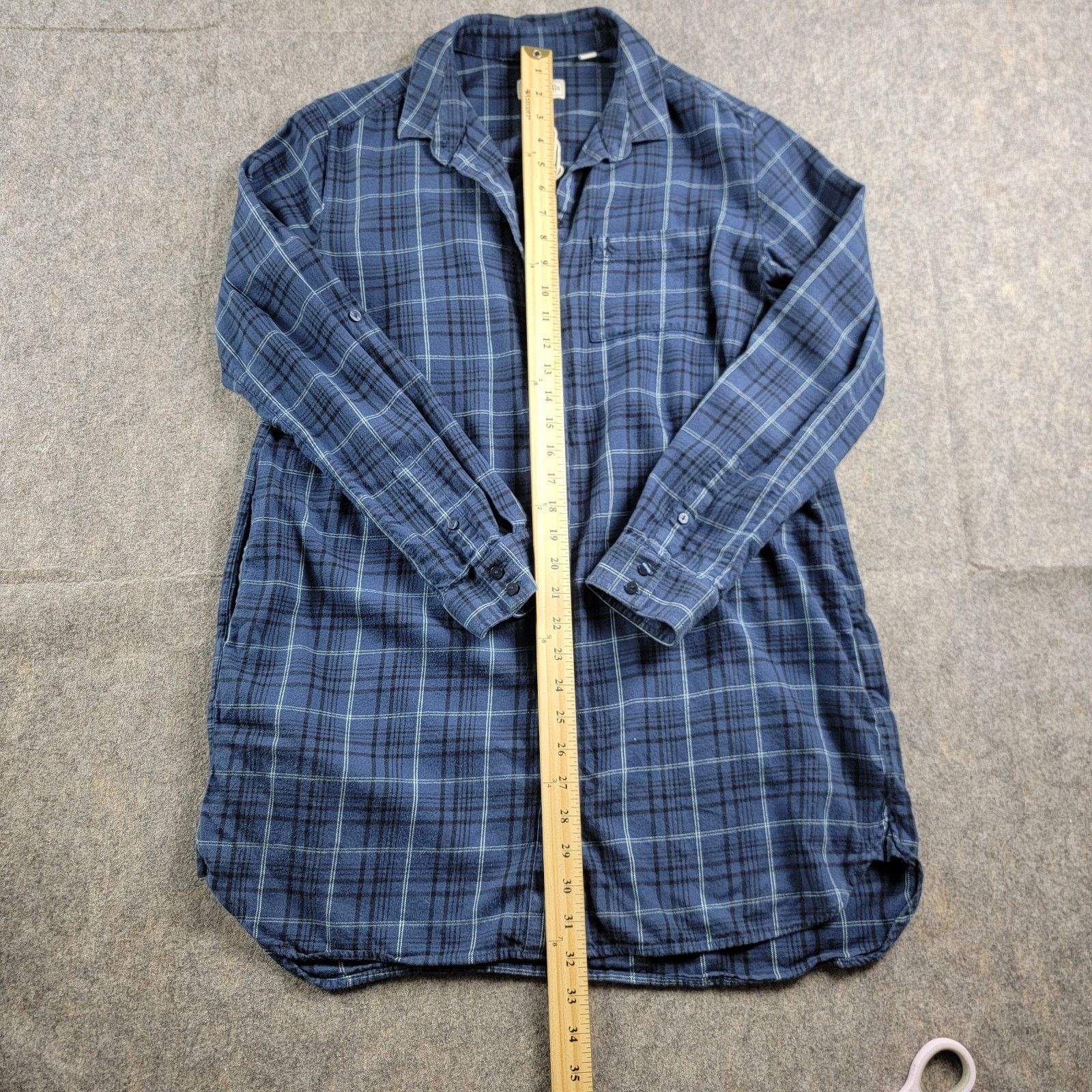 Jack Wills Jack Wills Flannel Plaid Long Shirt Long Sleeve Pockets UK Size M / US 6-8 / IT 42-44 - 6 Thumbnail