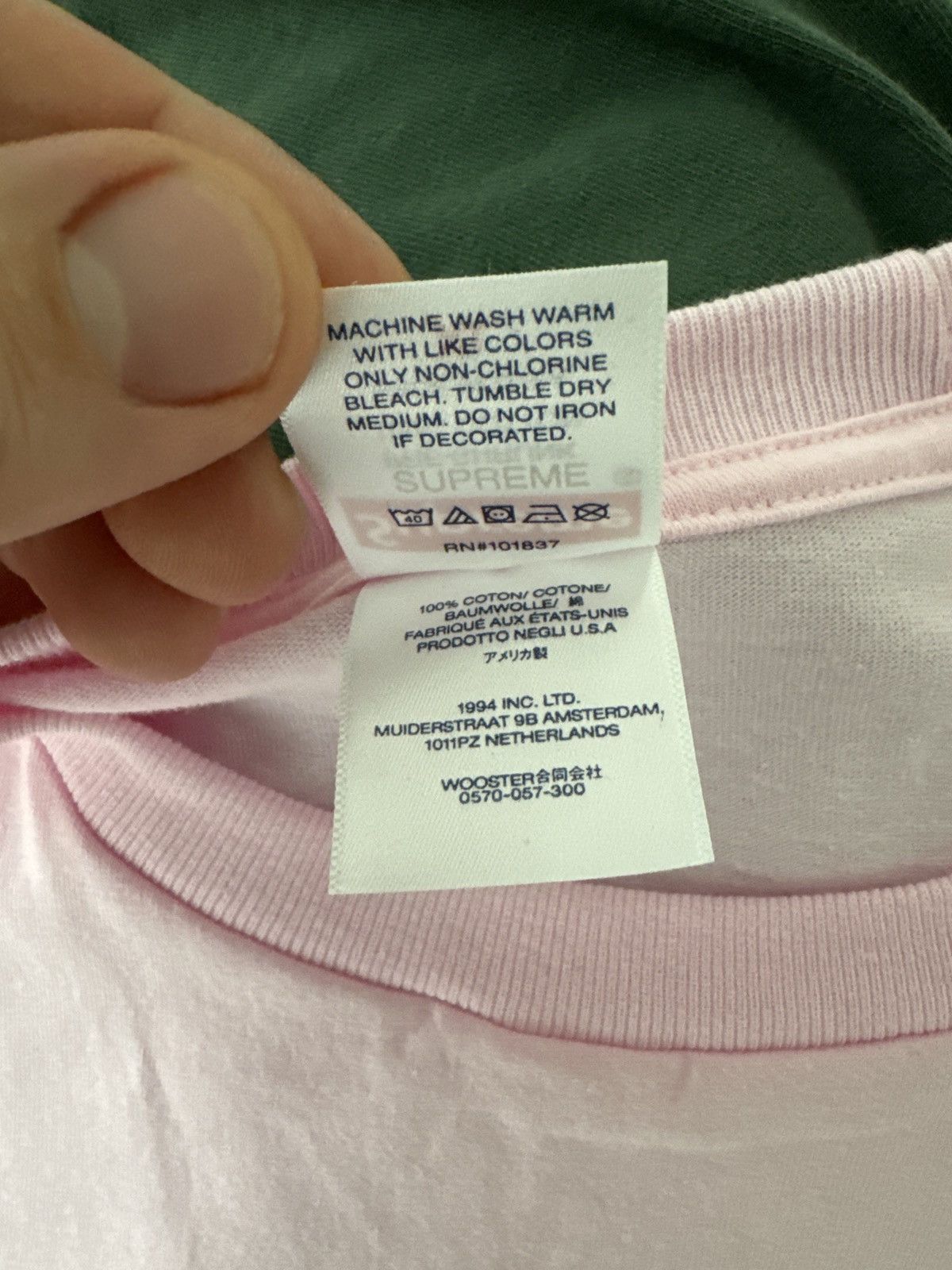 Supreme Supreme scratcher tee Size US XL / EU 56 / 4 - 3 Thumbnail