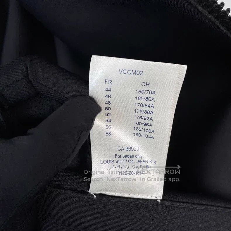 Louis Vuitton Louis Vuitton Dark Blue Hooded Zip Leather Jacket Size US S / EU 44-46 / 1 - 8 Thumbnail