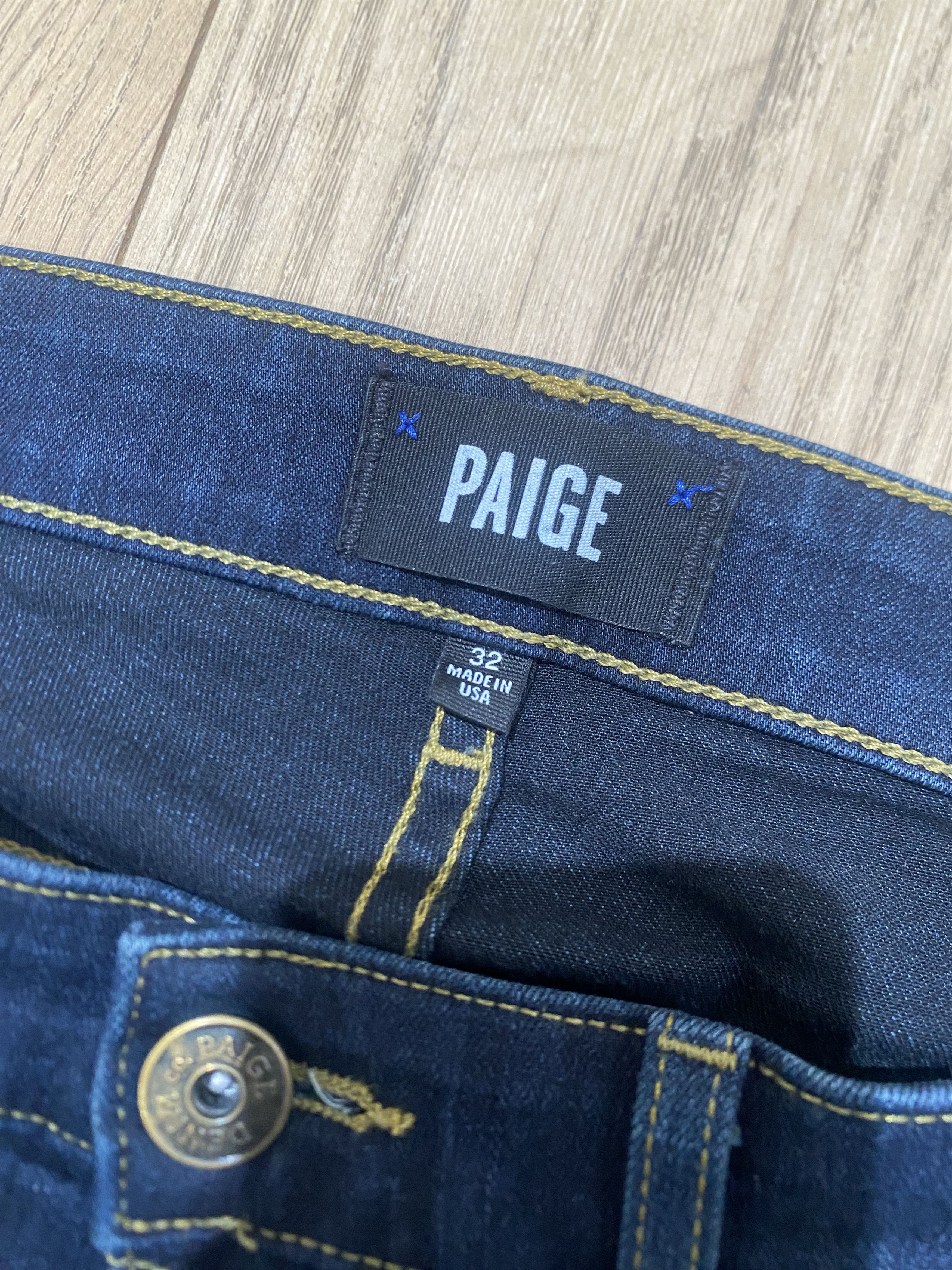 Paige Transcend Lennox 32” Slim Jean ‘Rigby’ Size US 32 / EU 48 - 10 Thumbnail
