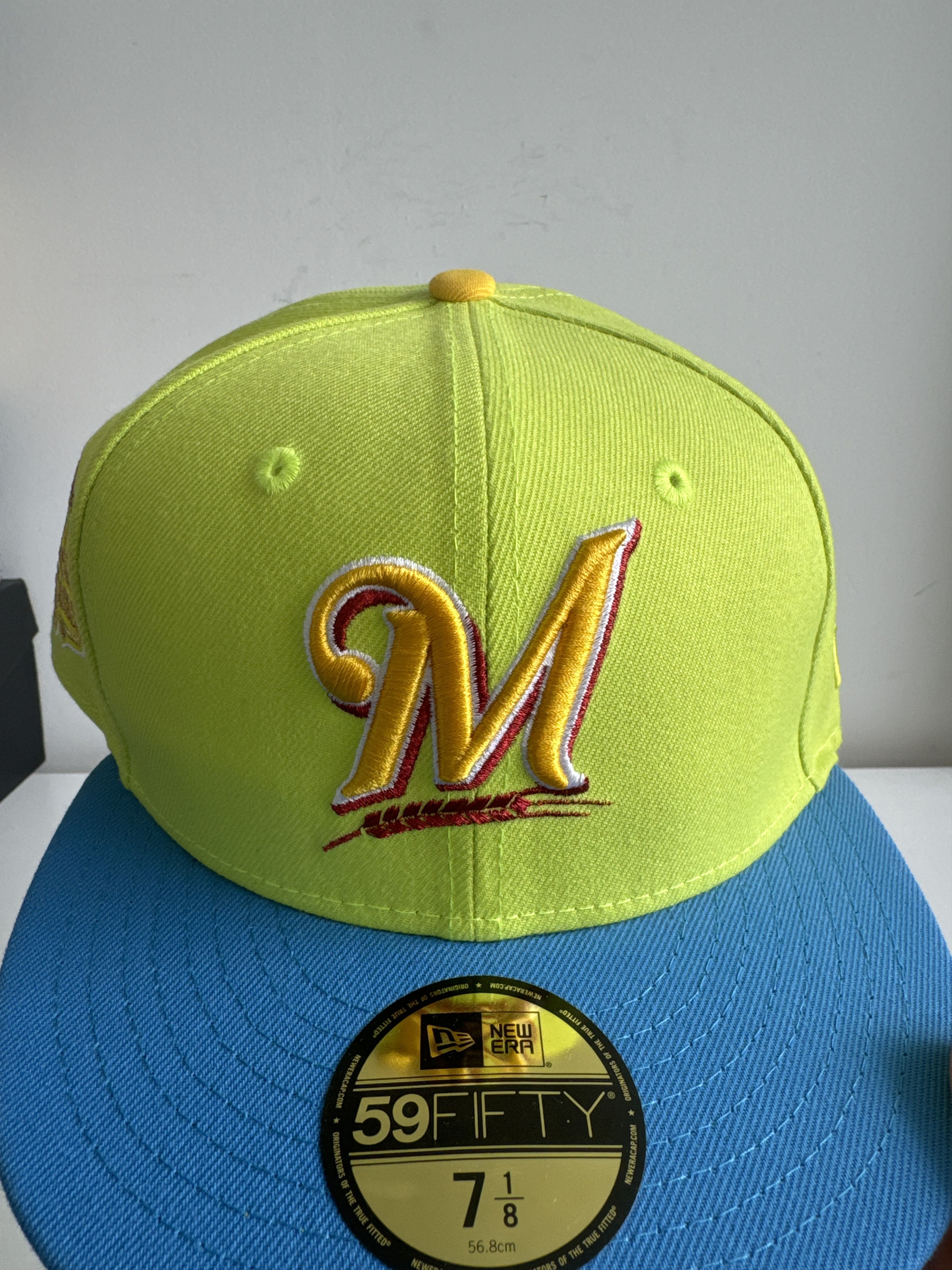 New Era 7 1/8 Sneakertown Marge Simpson Milwaukee brewers new era Size ONE SIZE - 5 Thumbnail