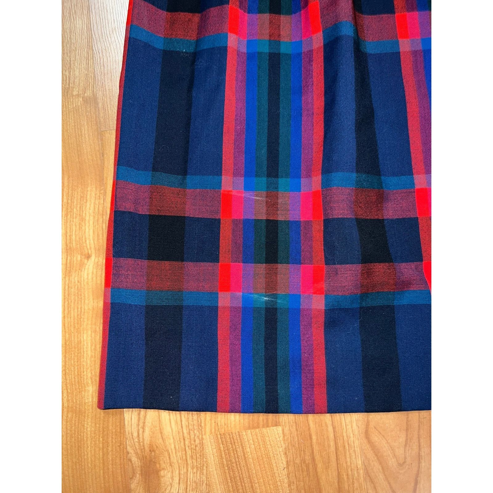 Pendleton Vintage Pendleton Long Skirt USA Made Size 14 Blue VTG 14 Size 30" / US 8 / IT 44 - 3 Thumbnail