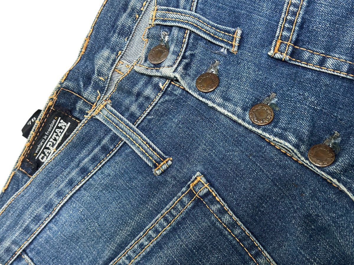 If Six Was Nine Vintage Capitan Bell Bottom Bush Pant Slight Ankle Stain Size US 28 / EU 44 - 8 Thumbnail