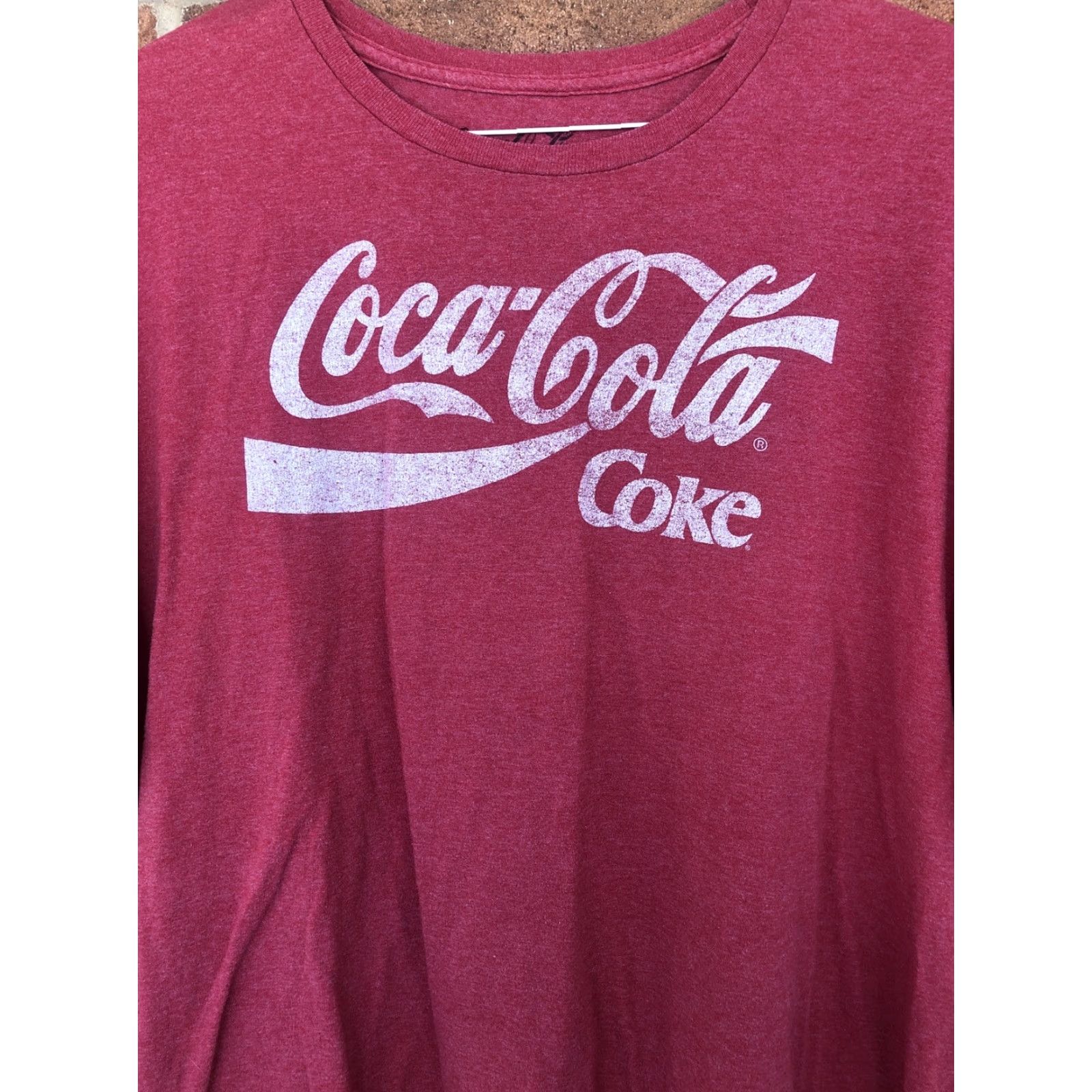 Vintage Coca Cola Coke T-Shirt Mens 2XL Red Short Sleeve Logo Graphic T-Shirt Size US XXL / EU 58 / 5 - 2 Thumbnail
