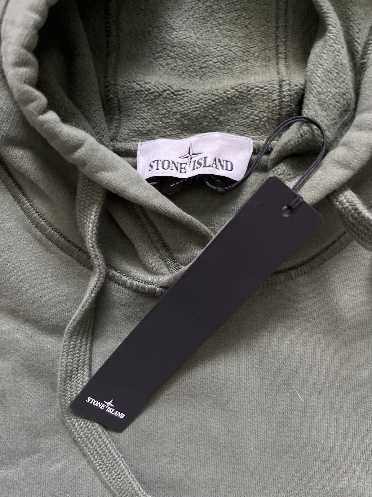 Stone Island Stone Island Garment Dyes Hoodie - Sage Size US S / EU 44-46 / 1 - 4 Thumbnail