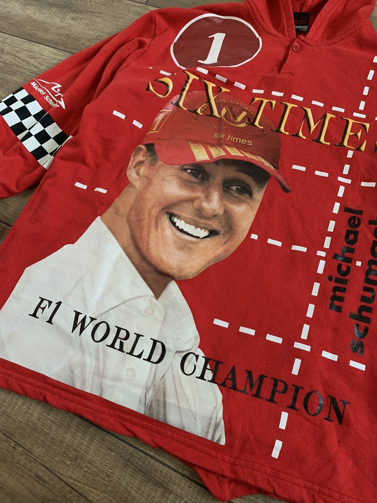 Formula 1 Vintage 2003 Michael Schumacher Formula Uno Racing Hoodie Size US M / EU 48-50 / 2 - 3 Thumbnail