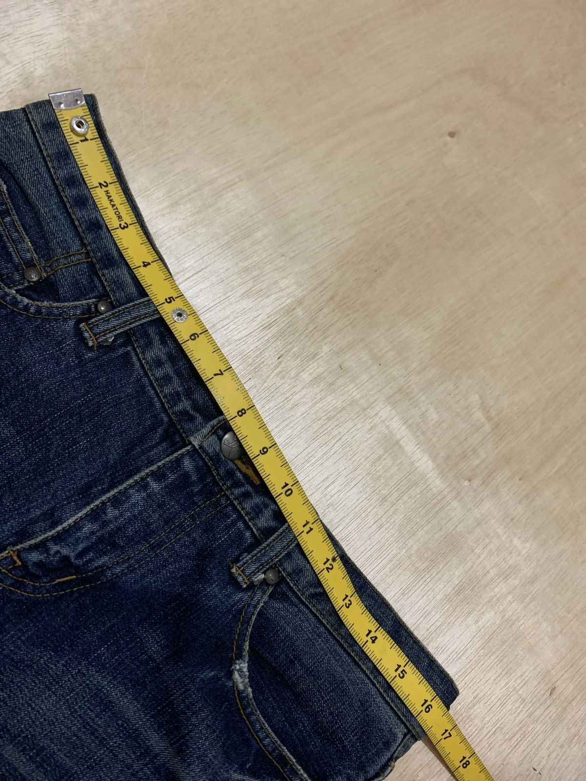20471120 × If Six Was Nine × Japanese Brand Japanese Brand Distressed Denim Rico Jeans Undercover Style Size US 33 - 13 Thumbnail