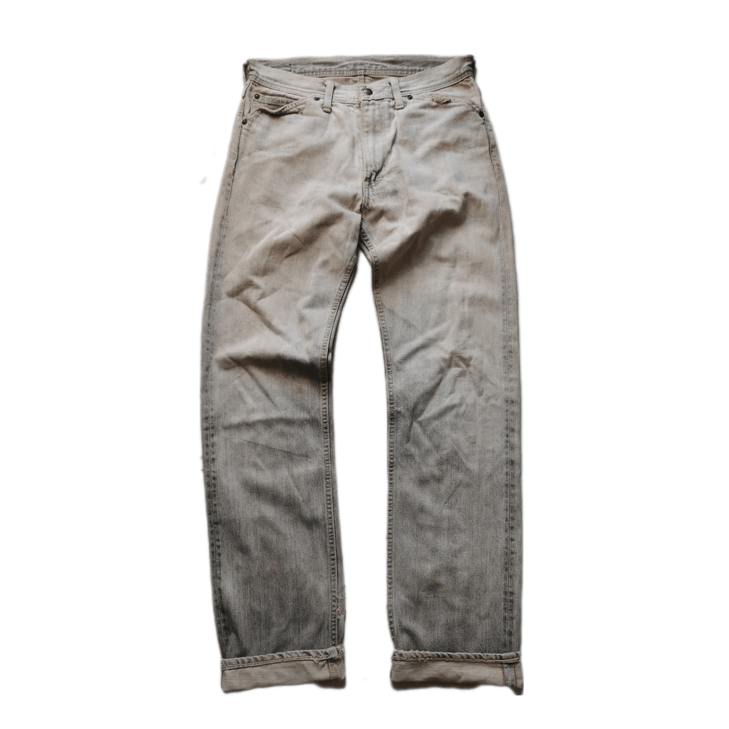 Blue Blue Japan 🇯🇵🔥90s HR Market x Blue Blue Distressed Rip Selvedge Size US 31 - 1 Thumbnail