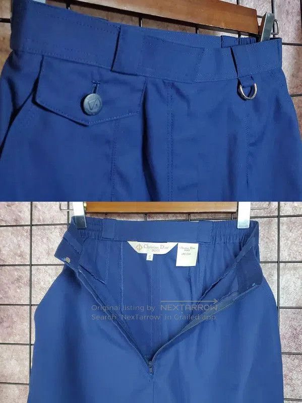 Dior Dior Summer Cotton Logo Embroidered Skirt . Size 23" - 5 Thumbnail