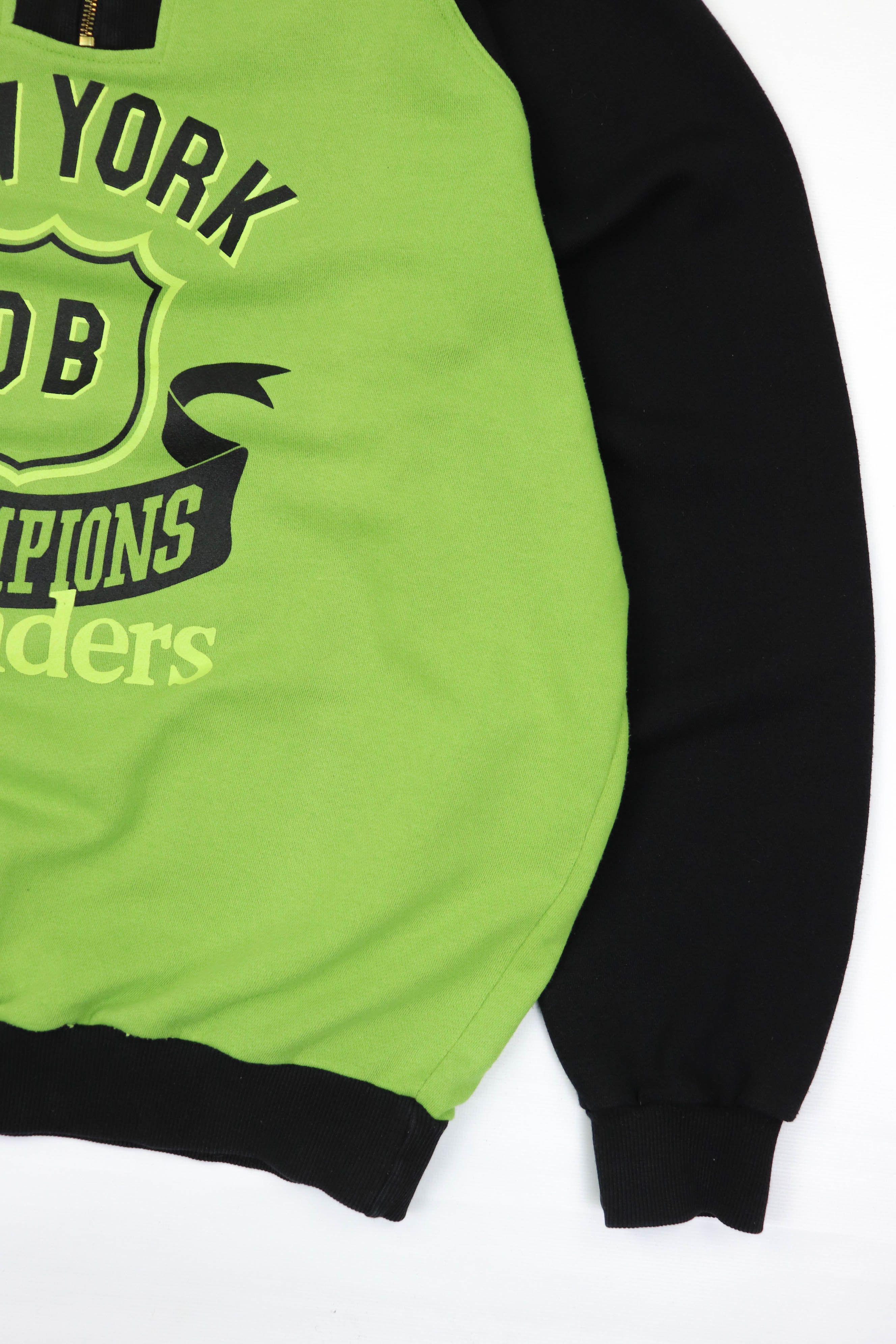 Vintage 90s Vintage New York Champions Islanders 1/3 Zip Sweatshirt Size US L / EU 52-54 / 3 - 4 Thumbnail