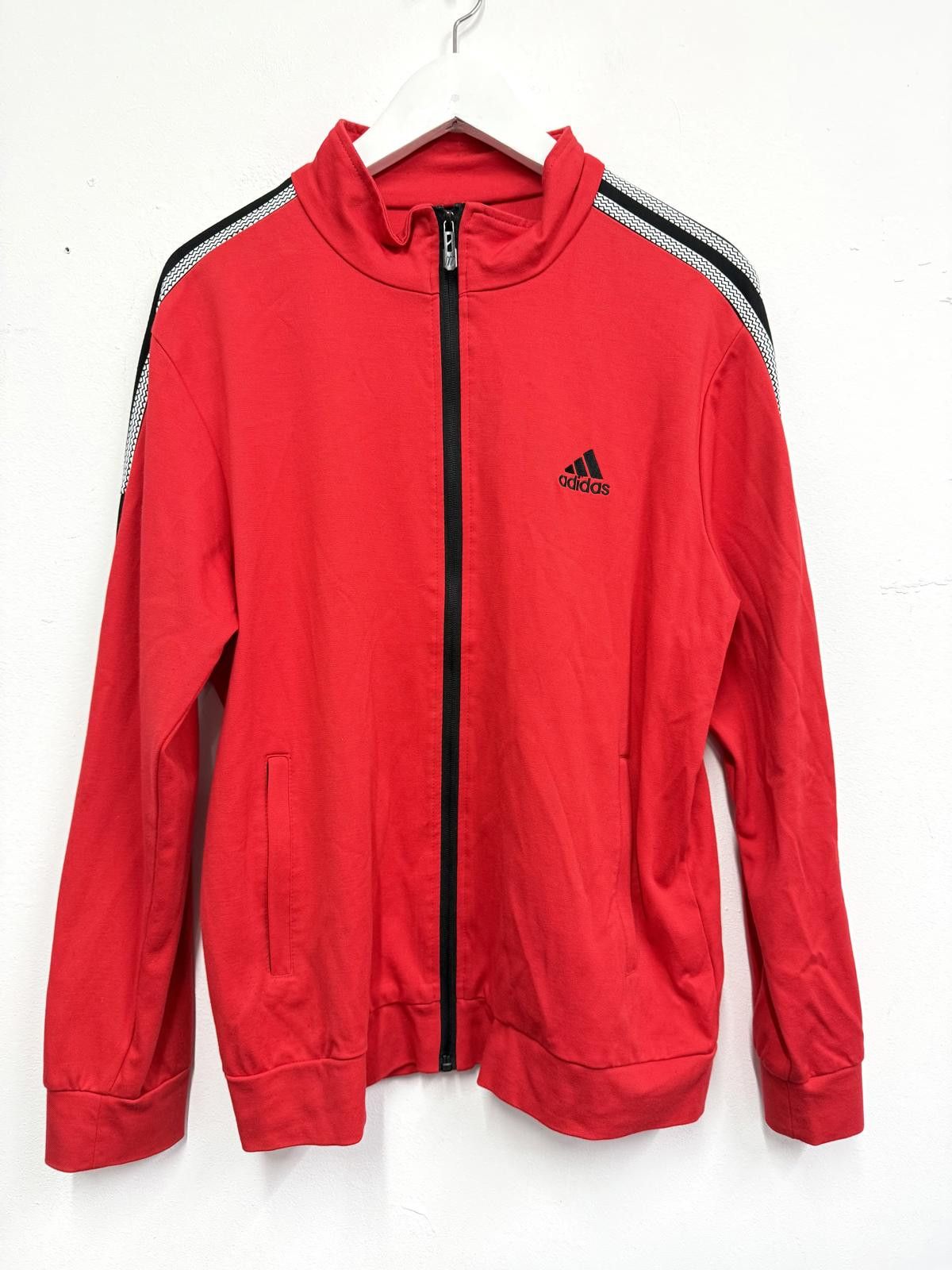 Adidas Adidas Performance Red Track Jacket 2XL Size US XXL / EU 58 / 5 - 1 Thumbnail