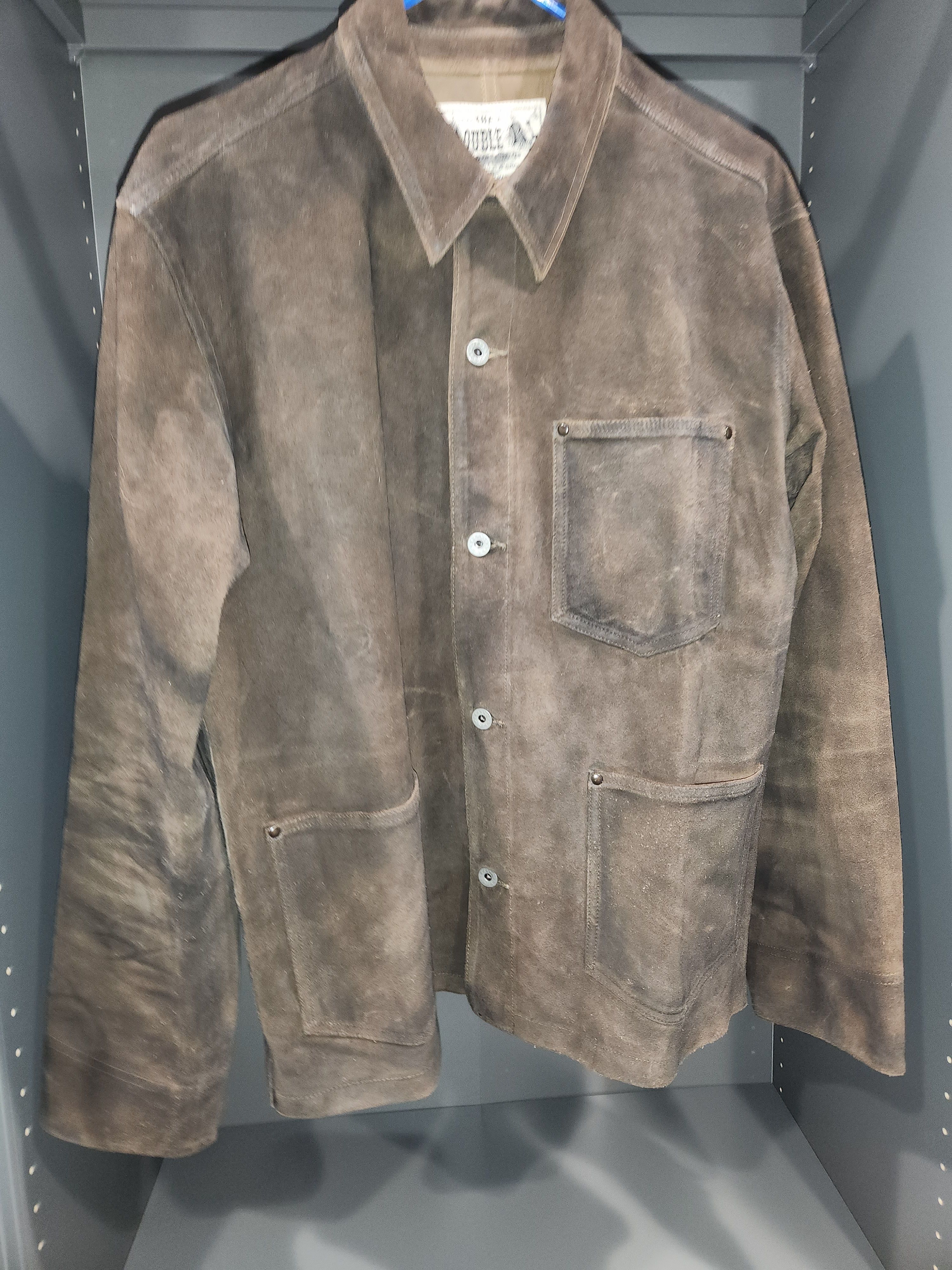 RRL Ralph Lauren Ralph Lauren Double RL Roughout Suede Shirt Jacket New Tags Size US M / EU 48-50 / 2 - 2 Thumbnail