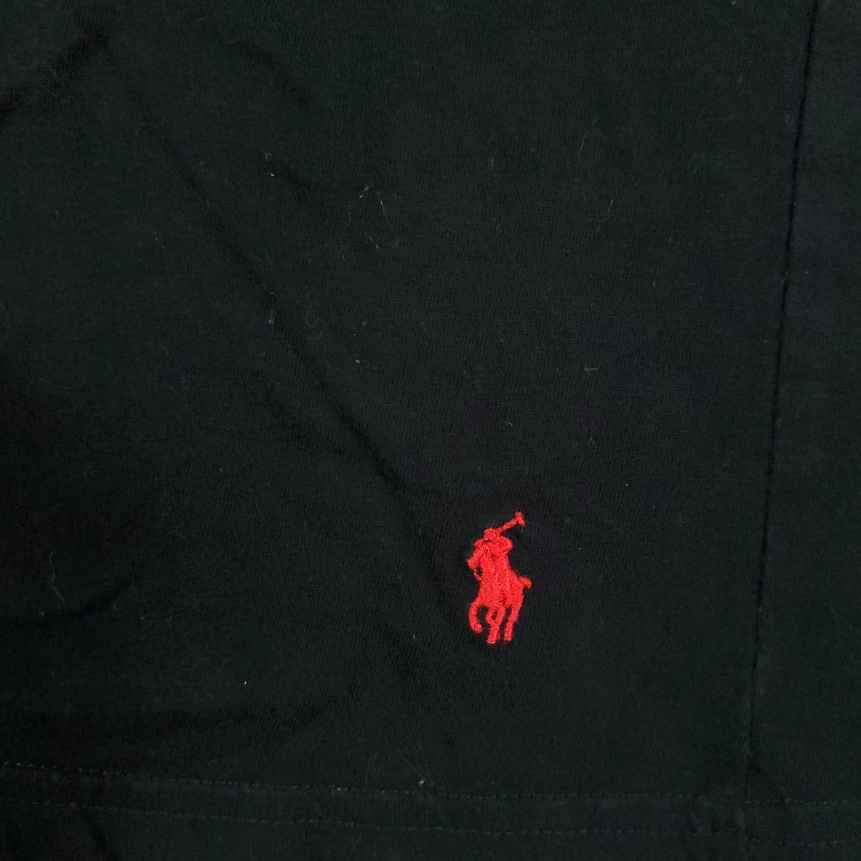 Ralph Lauren Polo Ralph Lauren T-Shirt Mens Medium Black Casual Short Sleeve Red Pony Size US M / EU 48-50 / 2 - 2 Thumbnail