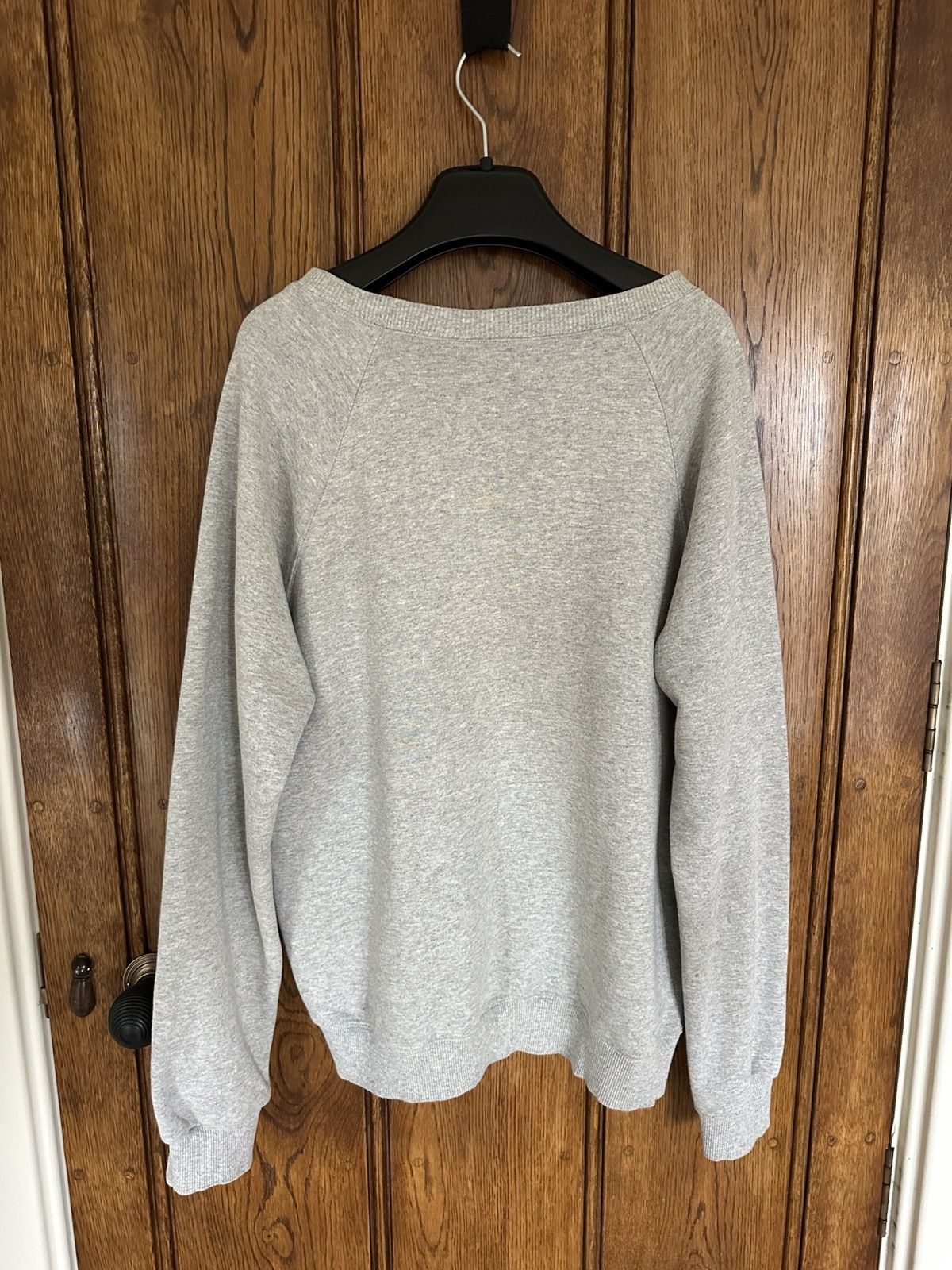Saint Laurent Paris Saint Laurent glitter patch grey sweater sweatshirt crew XL Size US XL / EU 56 / 4 - 14 Thumbnail