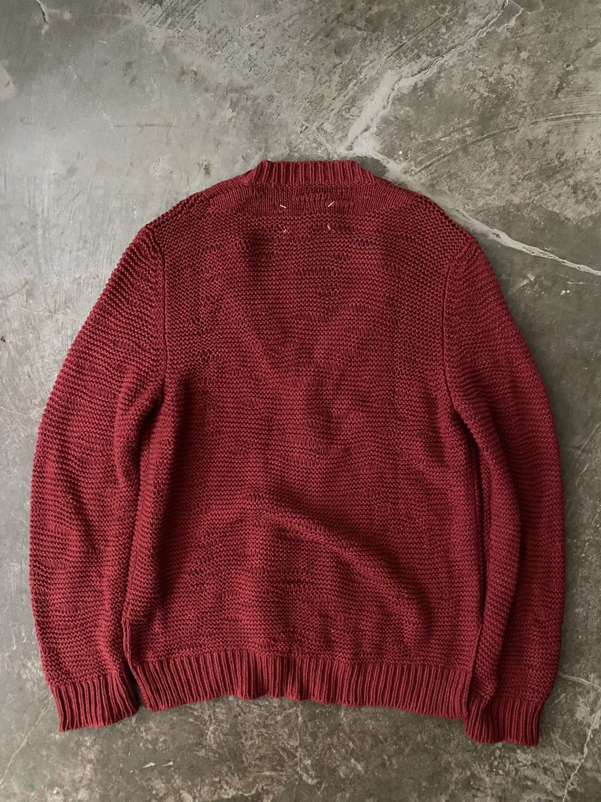 Maison Margiela Maison Margiela Red Cardigan Our Legacy Acne Studios Kapital Size US XL / EU 56 / 4 - 5 Thumbnail