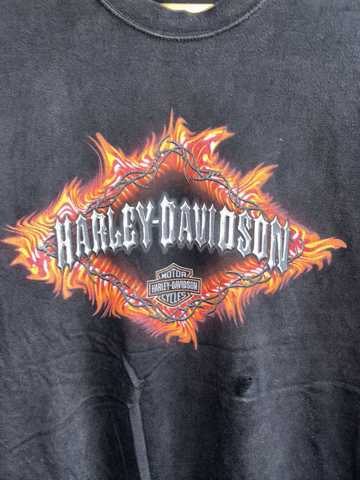 Harley Davidson RK Stratman Edmonton Canada Tee Size US XL / EU 56 / 4 - 13 Thumbnail