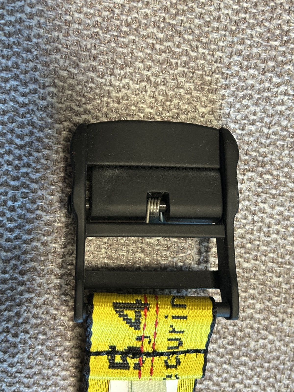 Off-White Off-white Industrial Belt Yellow-Black Size ONE SIZE - 4 Thumbnail