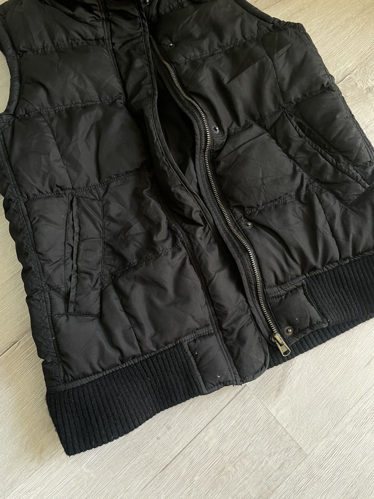 Japanese Brand Vintage Military Surplus Nylon Goose Down Vest Y2k Size M / US 6-8 / IT 42-44 - 7 Thumbnail