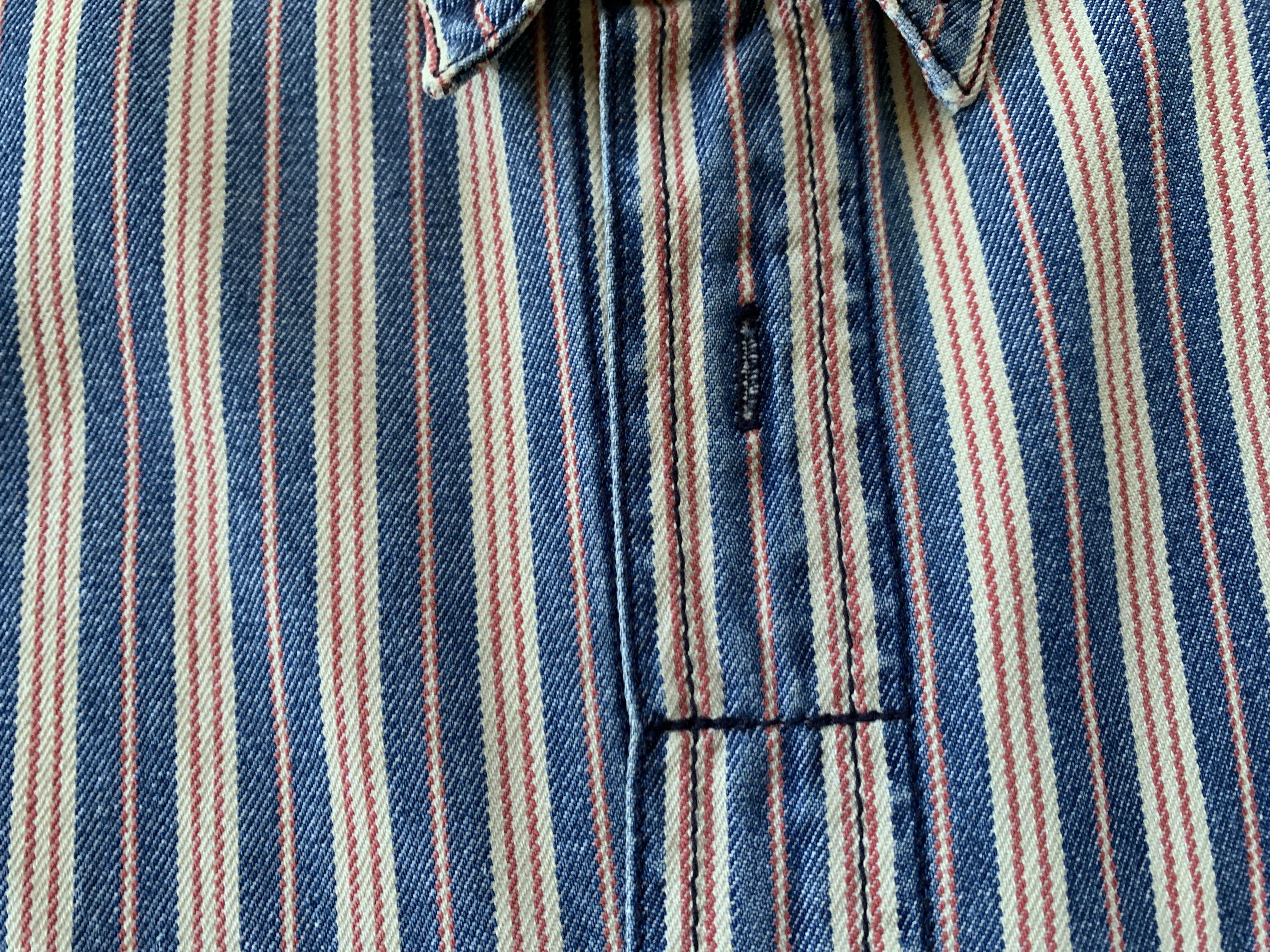 Calvin Klein × Vintage Vintage Calvin Klein Jeans Stripe Shirt Size US S / EU 44-46 / 1 - 8 Thumbnail