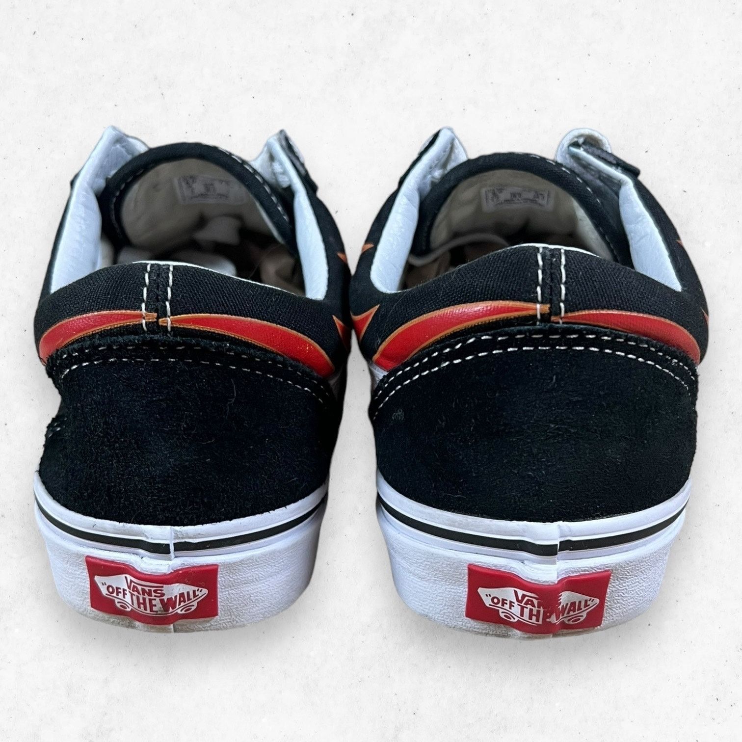 Vans Vans Old Skool "Flames" Men's 6US Skate Skateboard Shoes Size US 6 / EU 39 - 5 Thumbnail
