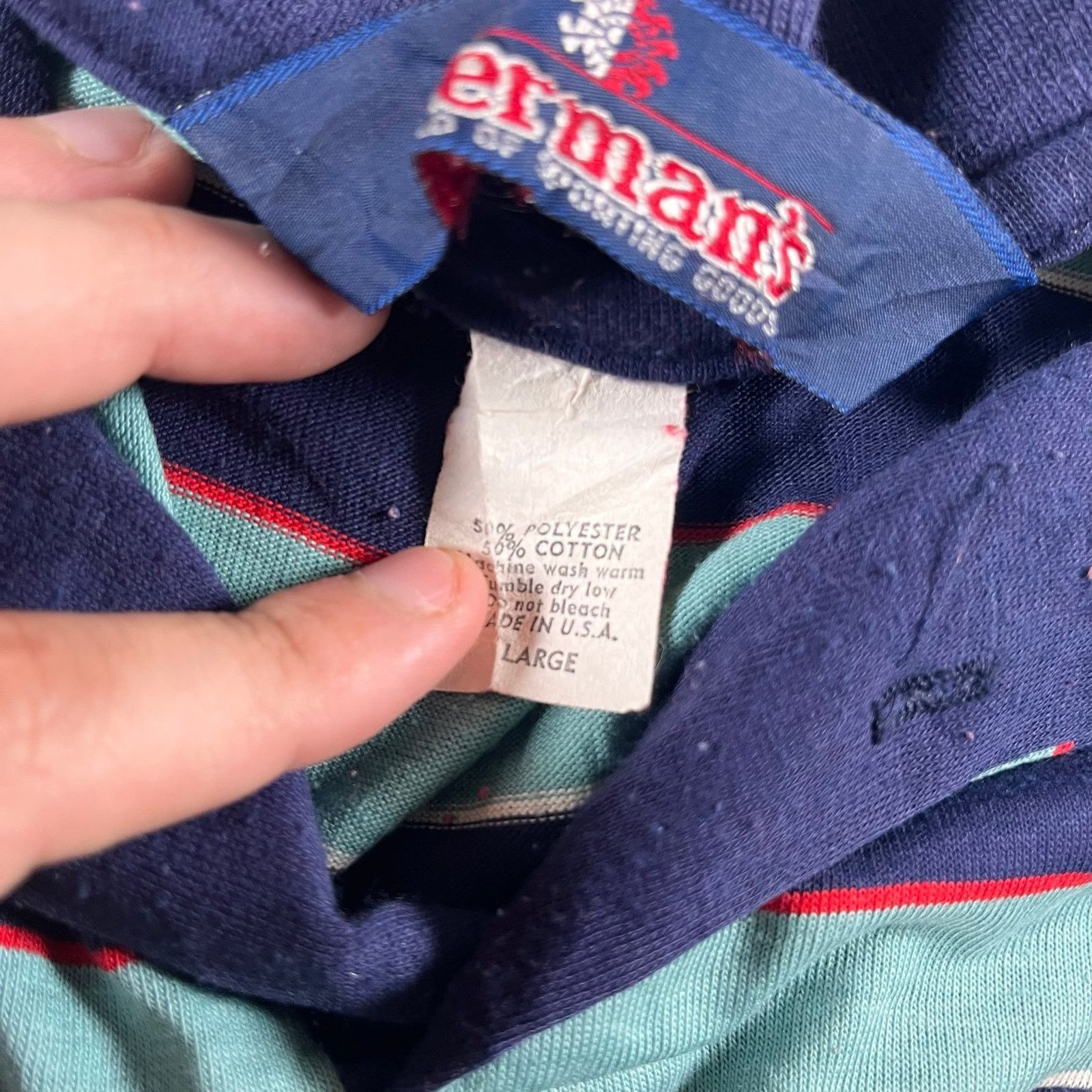 Herman Market Vintage Herman polo Size US L / EU 52-54 / 3 - 2 Thumbnail