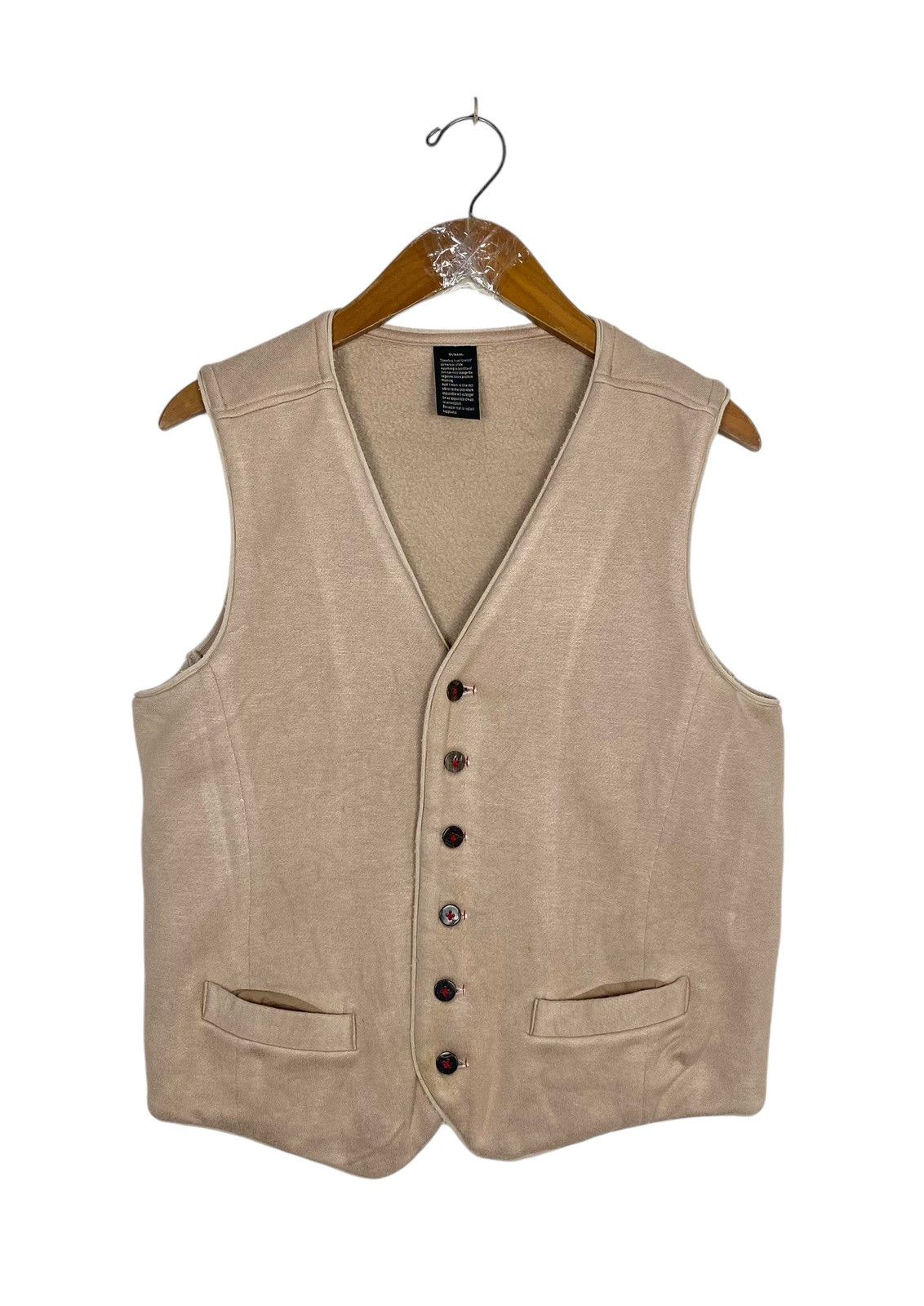 Japanese Brand Rare‼️ Double Standard Clothing/Him Waist Coat Made in Japan Size US S / EU 44-46 / 1 - 1 Thumbnail