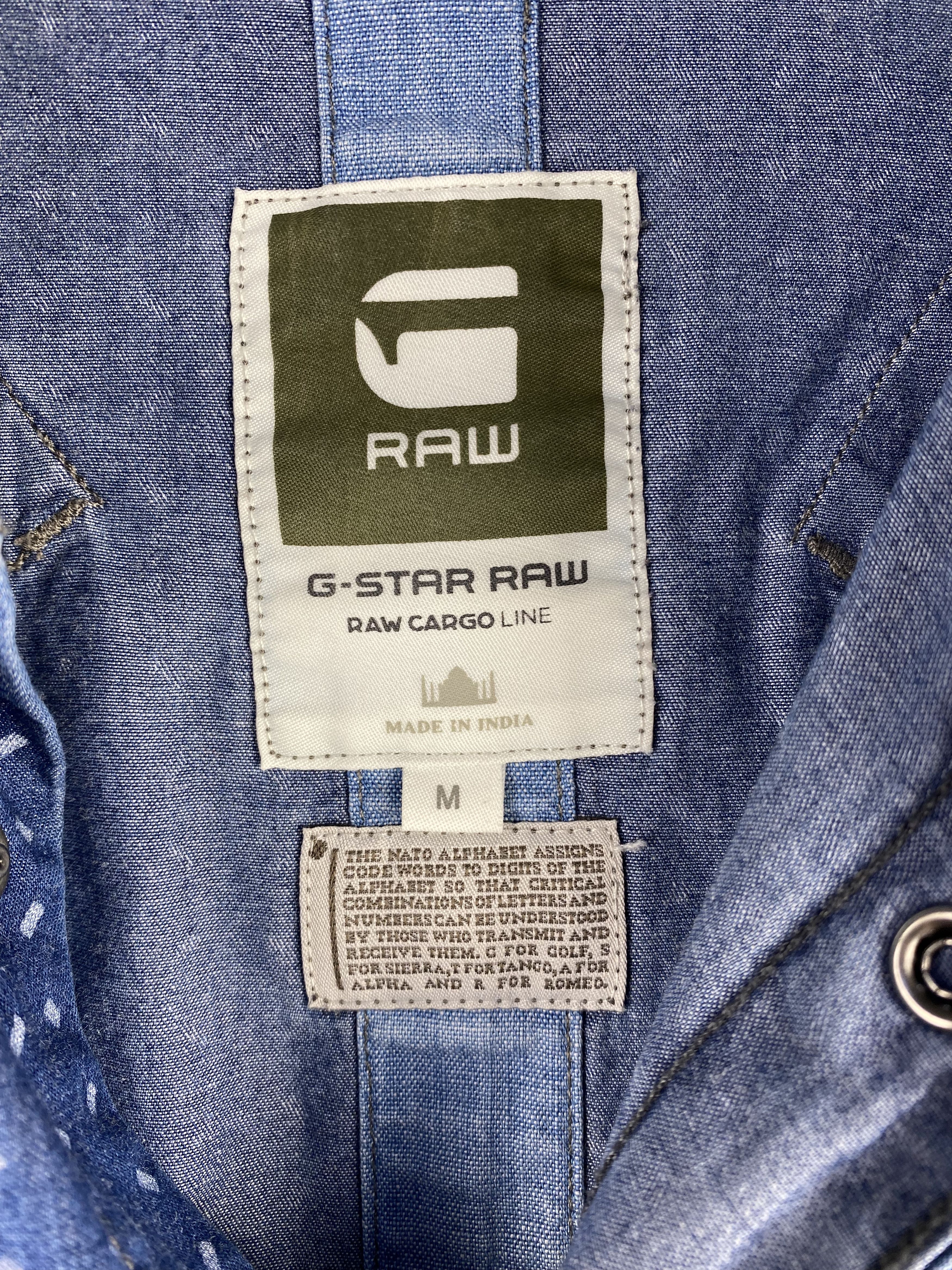 G-Star G Star Button Western Long Sleeve Shirt Size US M / EU 48-50 / 2 - 12 Thumbnail