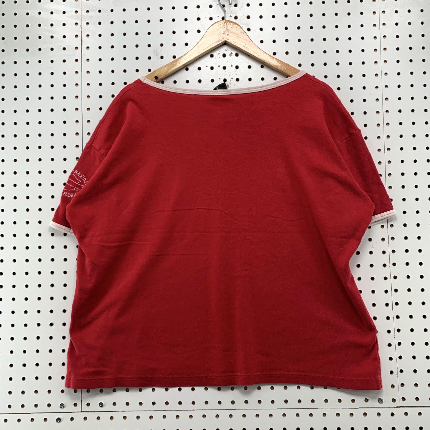 Harley Davidson VINTAGE NOT: Harley-Davidson Motorcycles Womens XL Red Short Sleeve T-Shirt Size XL / US 12-14 / IT 48-50 - 7 Thumbnail