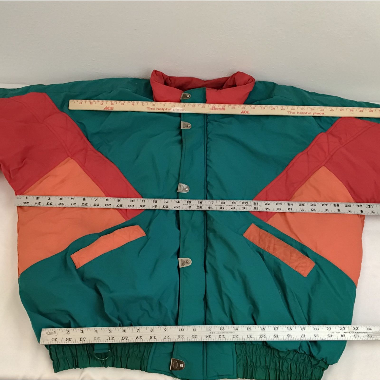 Other Pro Spirit Ski Jacket Men's XLT Teal and Red VTG Torn Pocket Size US XL / EU 56 / 4 - 14 Thumbnail
